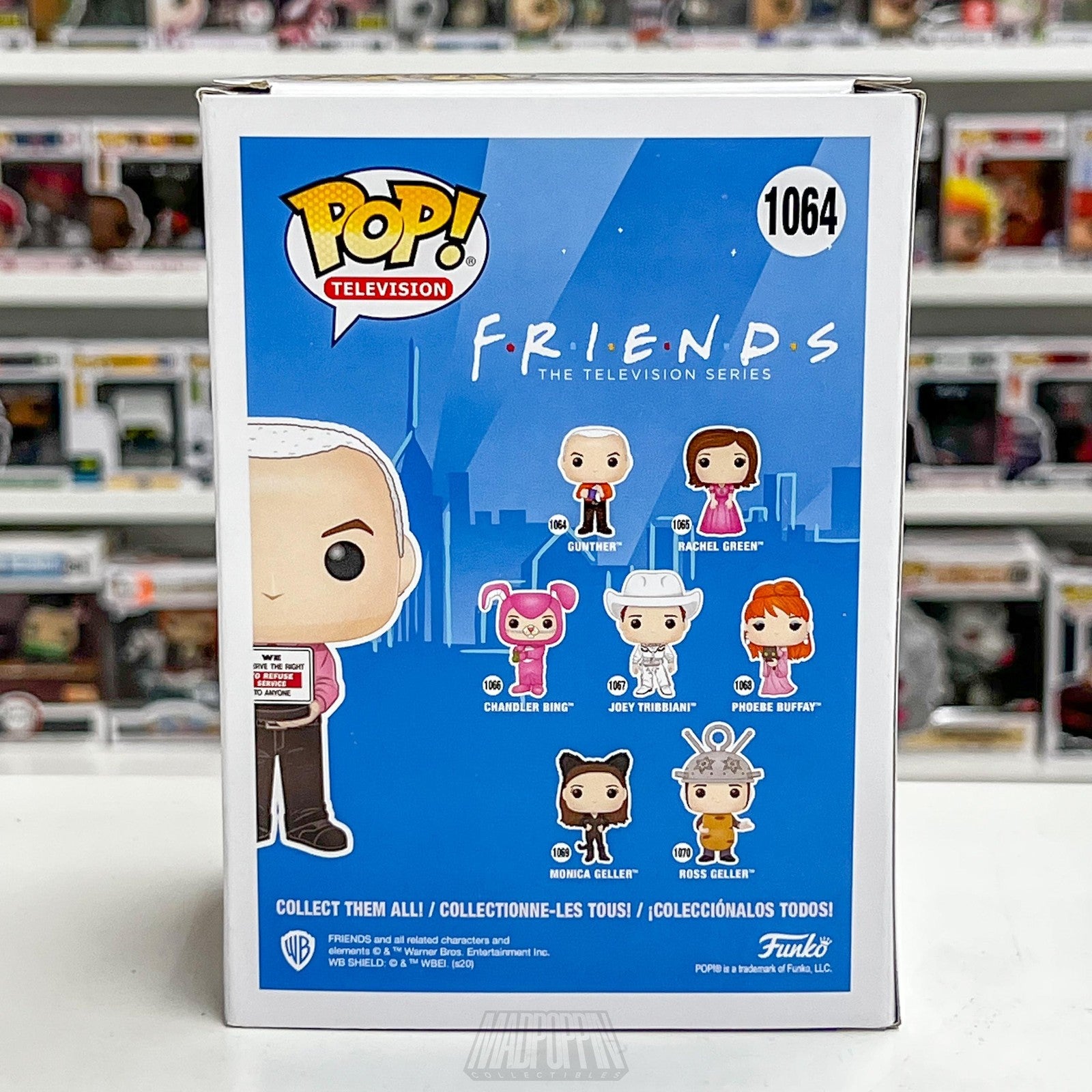 Funko Pop Television Friends Gunther Chase Limited Edition 1064 Vinyl Figure New