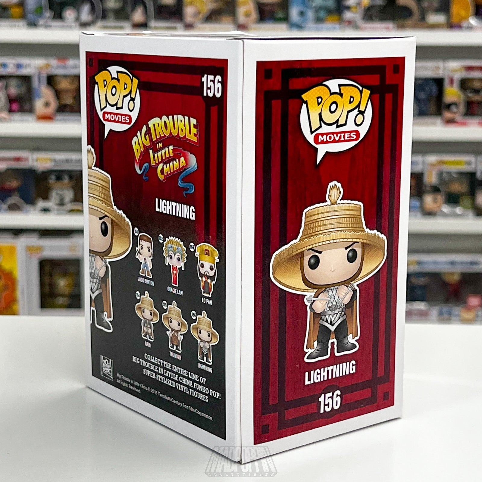 Funko Pop Movies Big Trouble In Little China Lightning Three Storms Action 156