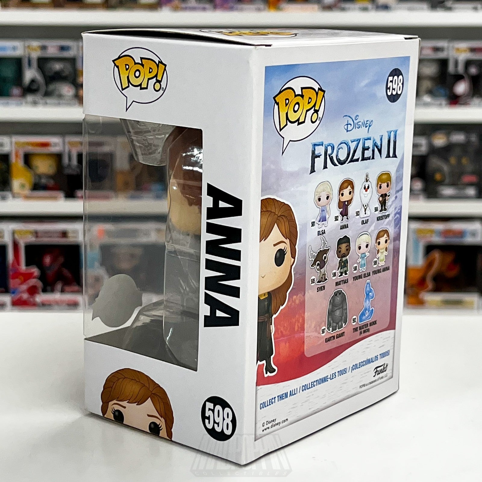 Funko Pop Disney Frozen 2 Anna of Arendelle Travel Gear 598 Princess Toy Figure2