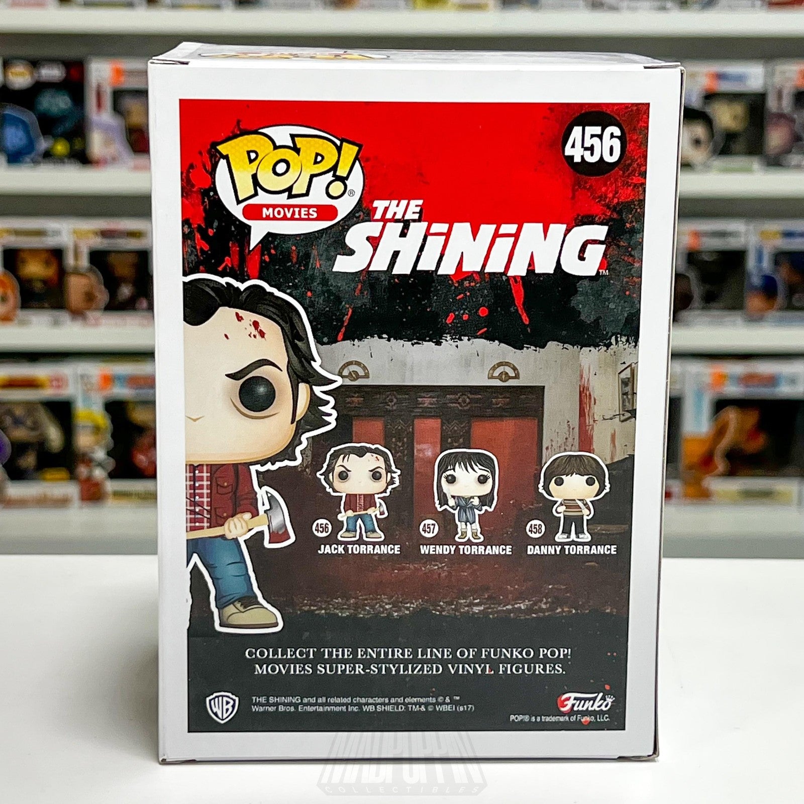 Funko Pop Movies Shining Jack Torrance 456 Vinyl Figure Horror Kubrick Nicholson