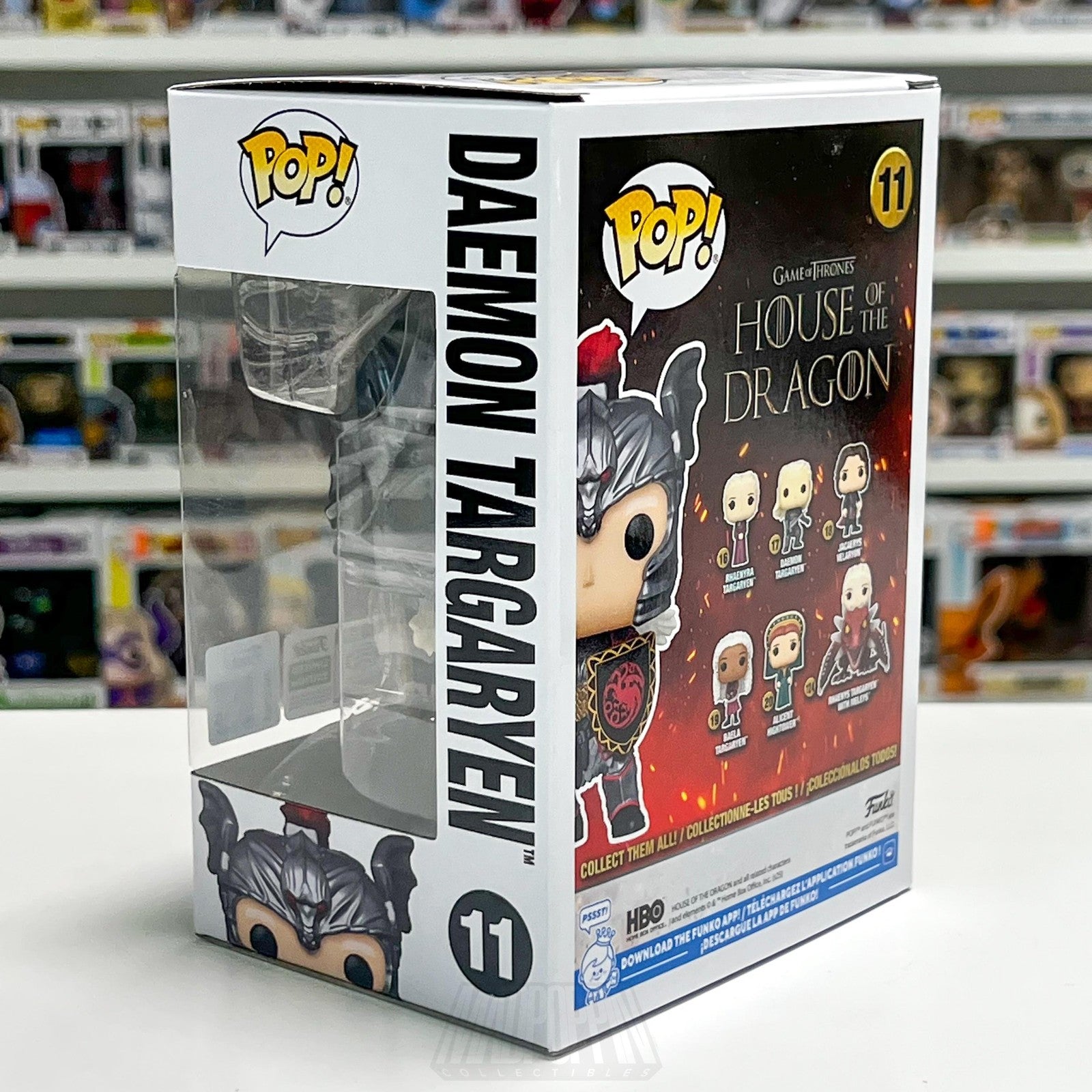 Funko Pop House of the Dragon Daemon Targaryen 11 WonderCon Limited Edition GOT