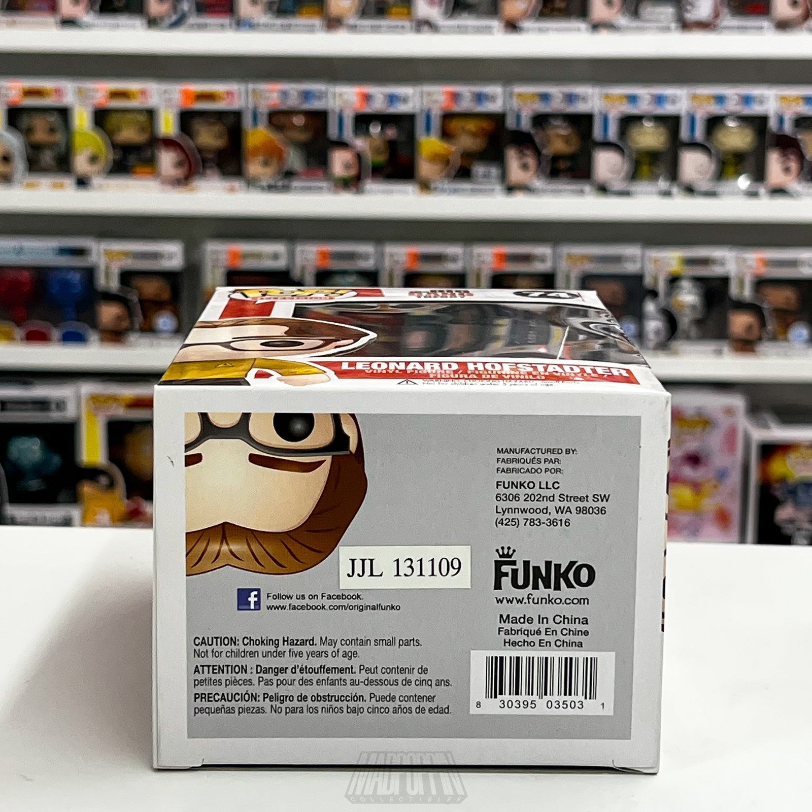 Funko Pop Leonard Hofstadter The Big Bang Theory #74 Vinyl Figure TV Collectible