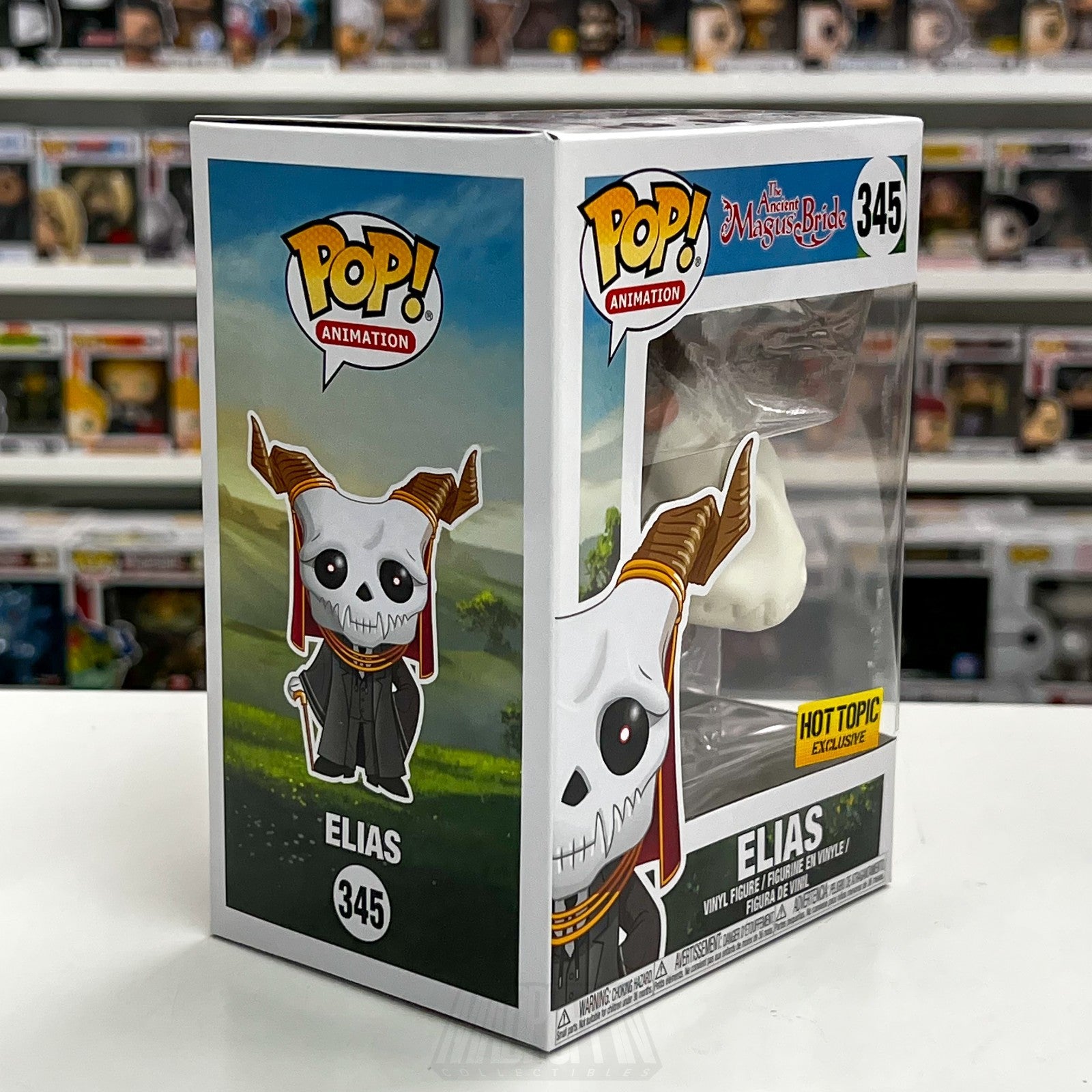 Funko Pop Anime Ancient Magus Bride Elias Ainsworth Hot Topic 345 Vinyl Figure5
