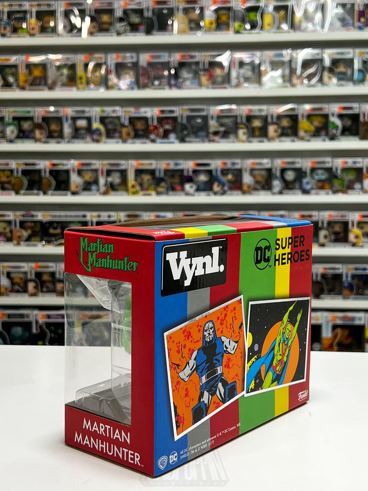 Funko Vynl DC Super Heroes Darkseid + Martian Manhunter Vinyl Figures 2-Pack NIB