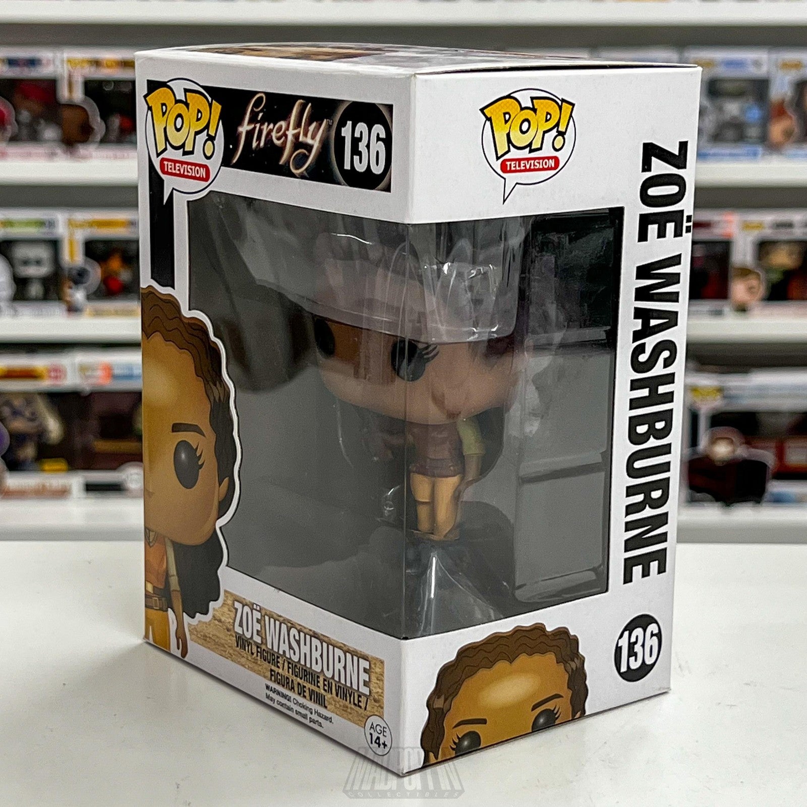 Funko Pop Television Firefly Zoë Washburne 136 Vinyl Figure New Collectible