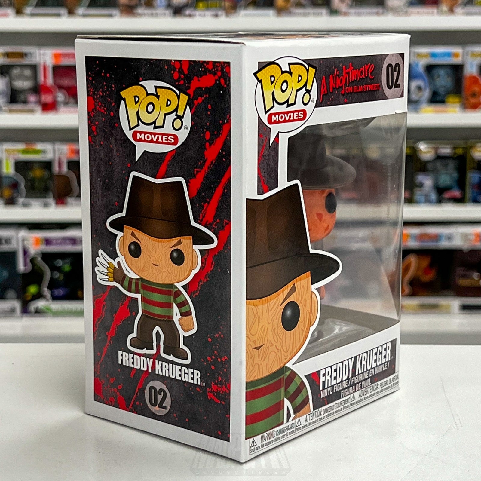 Funko Pop Movies A Nightmare On Elm Street Freddy Krueger 02 Horror Vinyl Figure5
