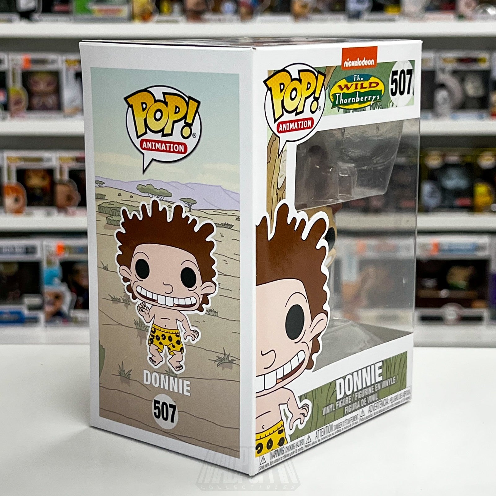 Funko Pop Animation Nickelodeon Wild Thornberrys Donnie 507 Cartoon Vinyl Figure5