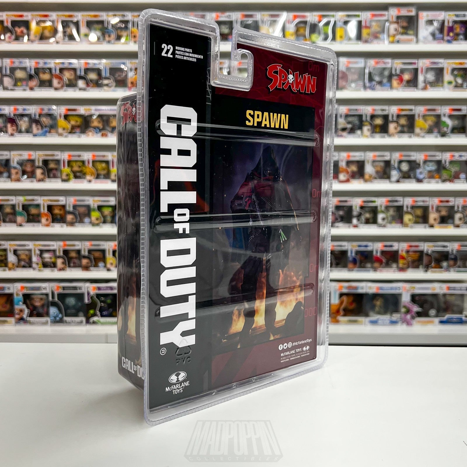 McFarlane Toys Burned Spawn Call of Duty COD 7 Inch Action Figure Comic Book