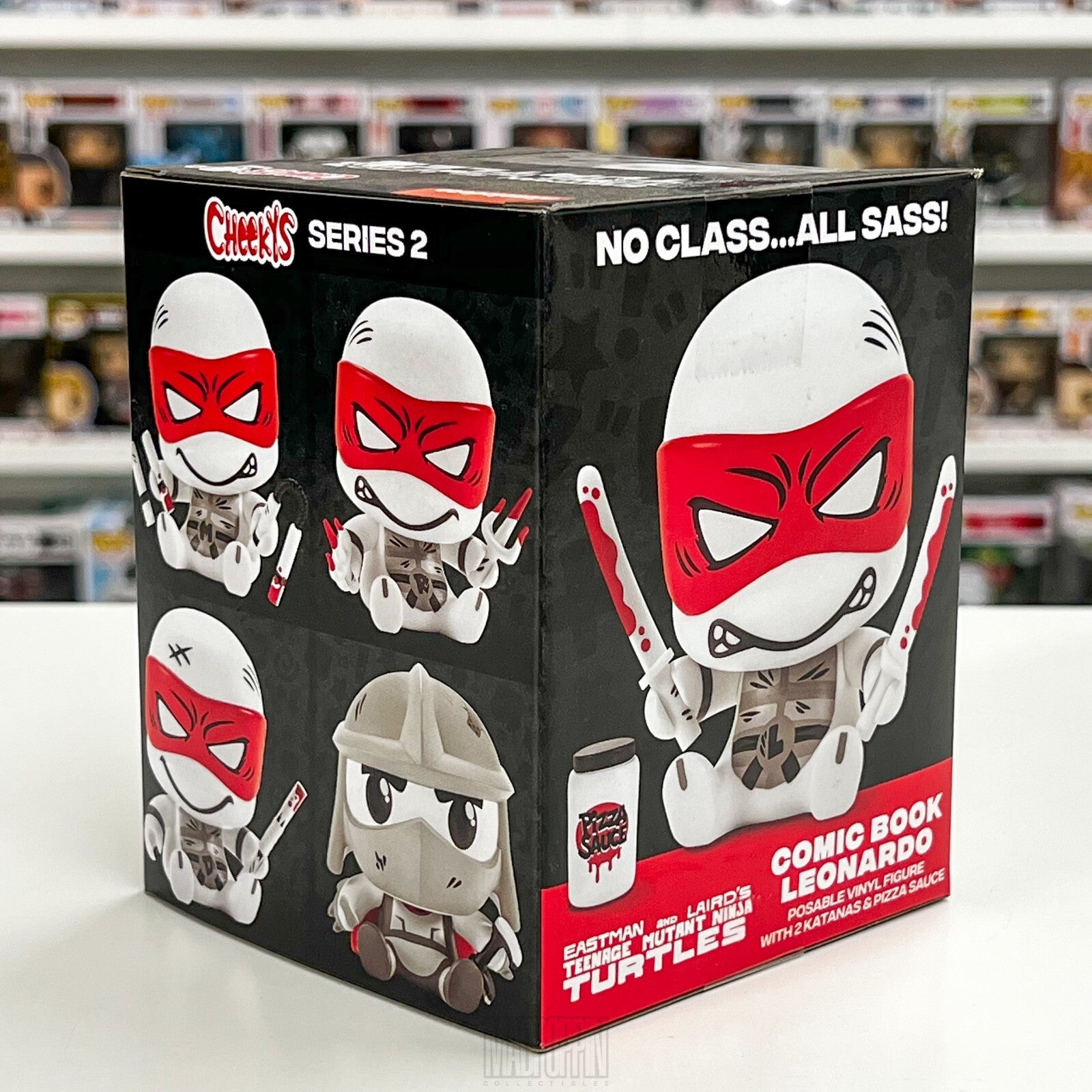 Cheekys Eastman Laird Teenage Mutant Ninja Turtles Comic Book Leonardo