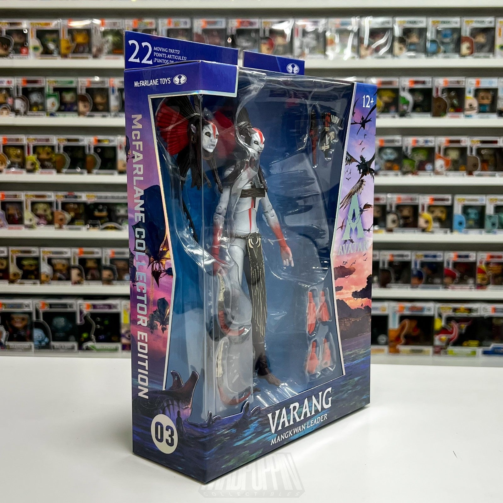 McFarlane Toys Gold Label Avatar Varang Mangkwan Leader 7" Figure Collector 2025