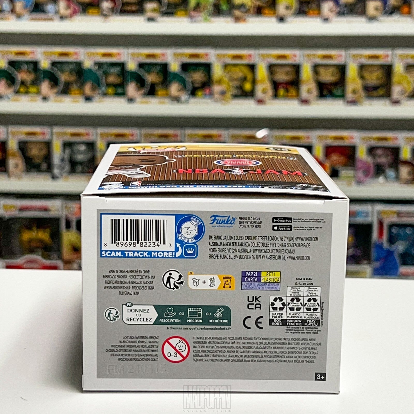 Funko Pop Basketball Detroit Pistons NBA Jam Dennis Rodman 5000pcs Defense 178