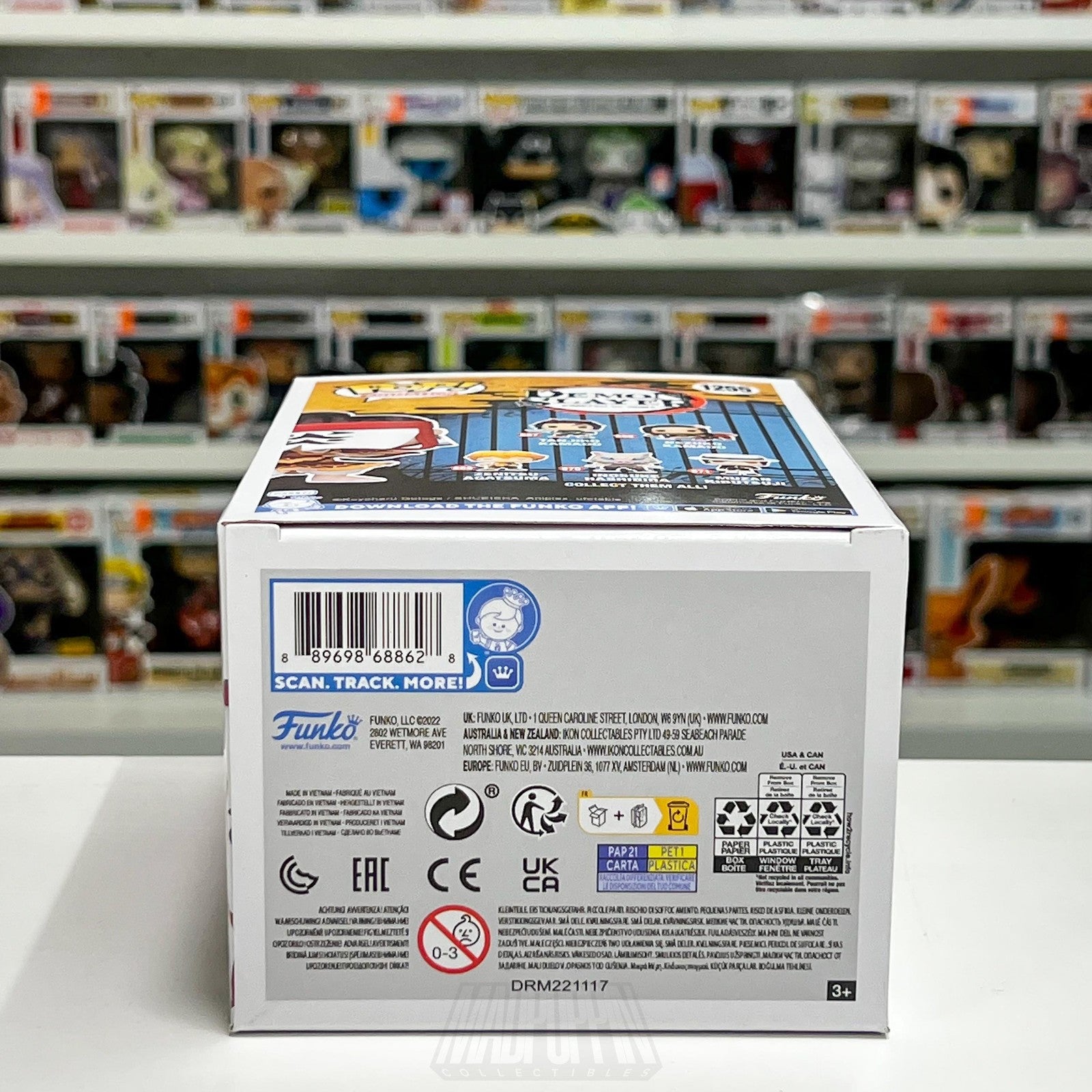 Funko Pop Animation Demon Slayer Tanjuro Kamado #1255 AAA Anime Exclusive Vinyl