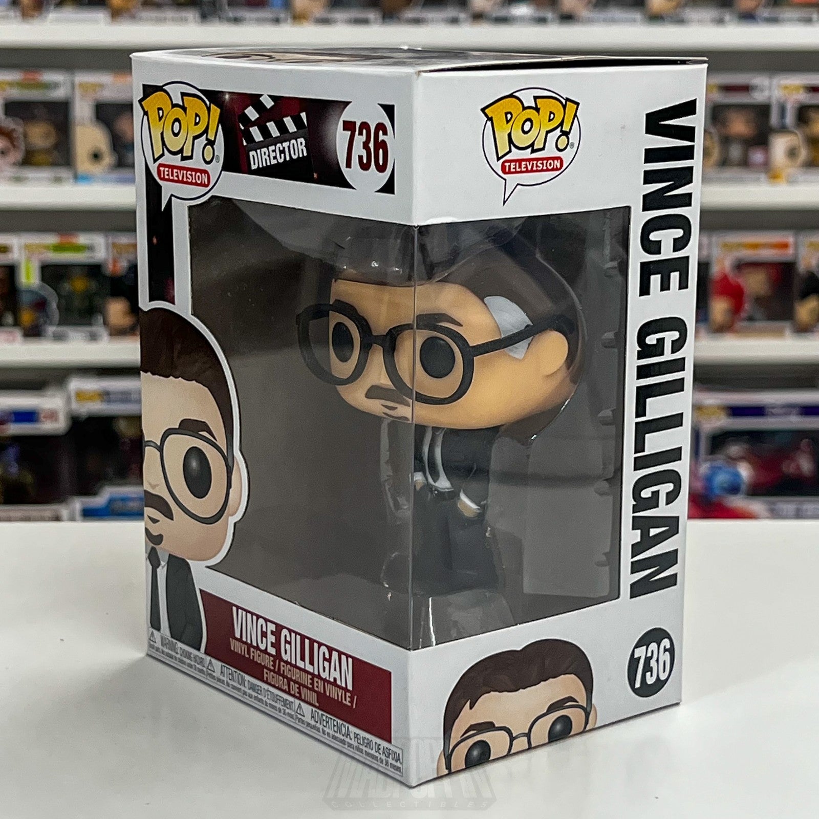 Funko Pop Television Director Vince Gilligan 736 Breaking Bad Toy Vinyl Figure1