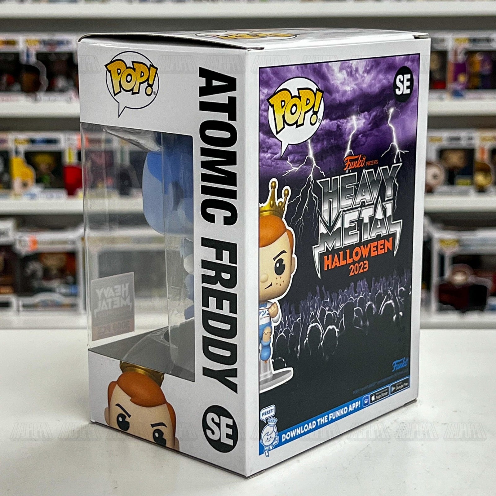 Funko Pop Atomic Freddy Heavy Metal Halloween 2023 SE 3000 PCS Limited Edition