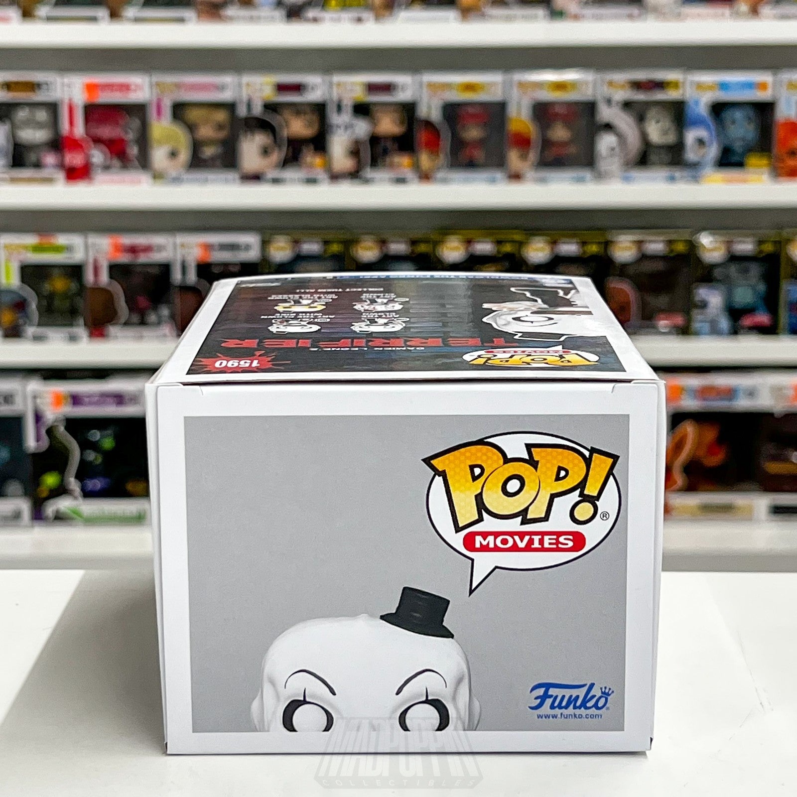 Funko Pop Movies Terrifier Art the Clown w/Knife 1590 Horror Clown Vinyl Figure6