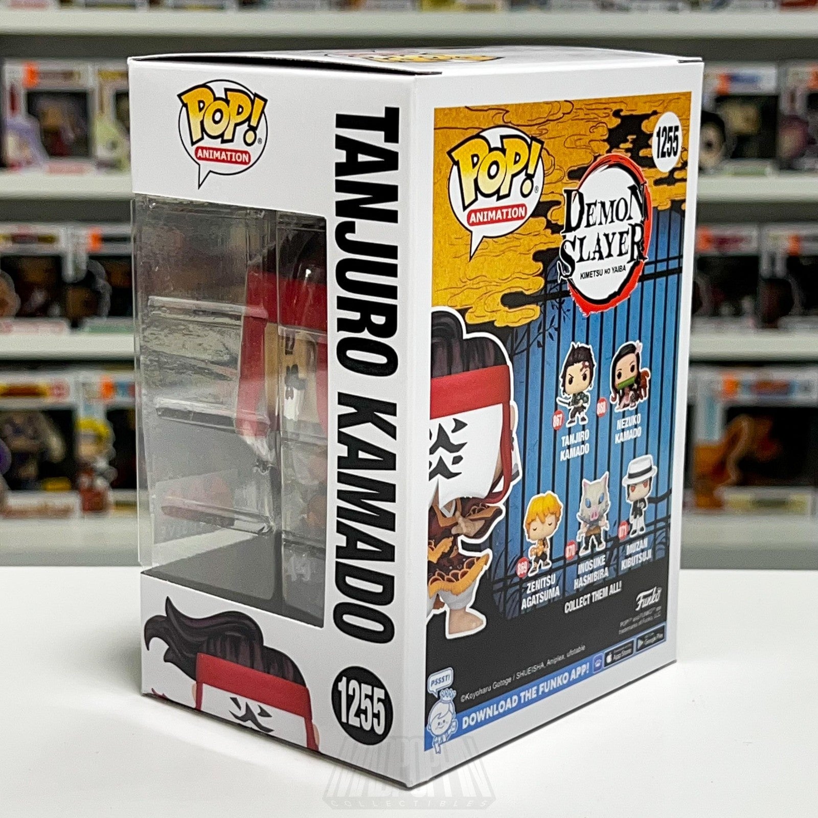 Funko Pop Animation Demon Slayer Tanjuro Kamado #1255 AAA Anime Exclusive Vinyl