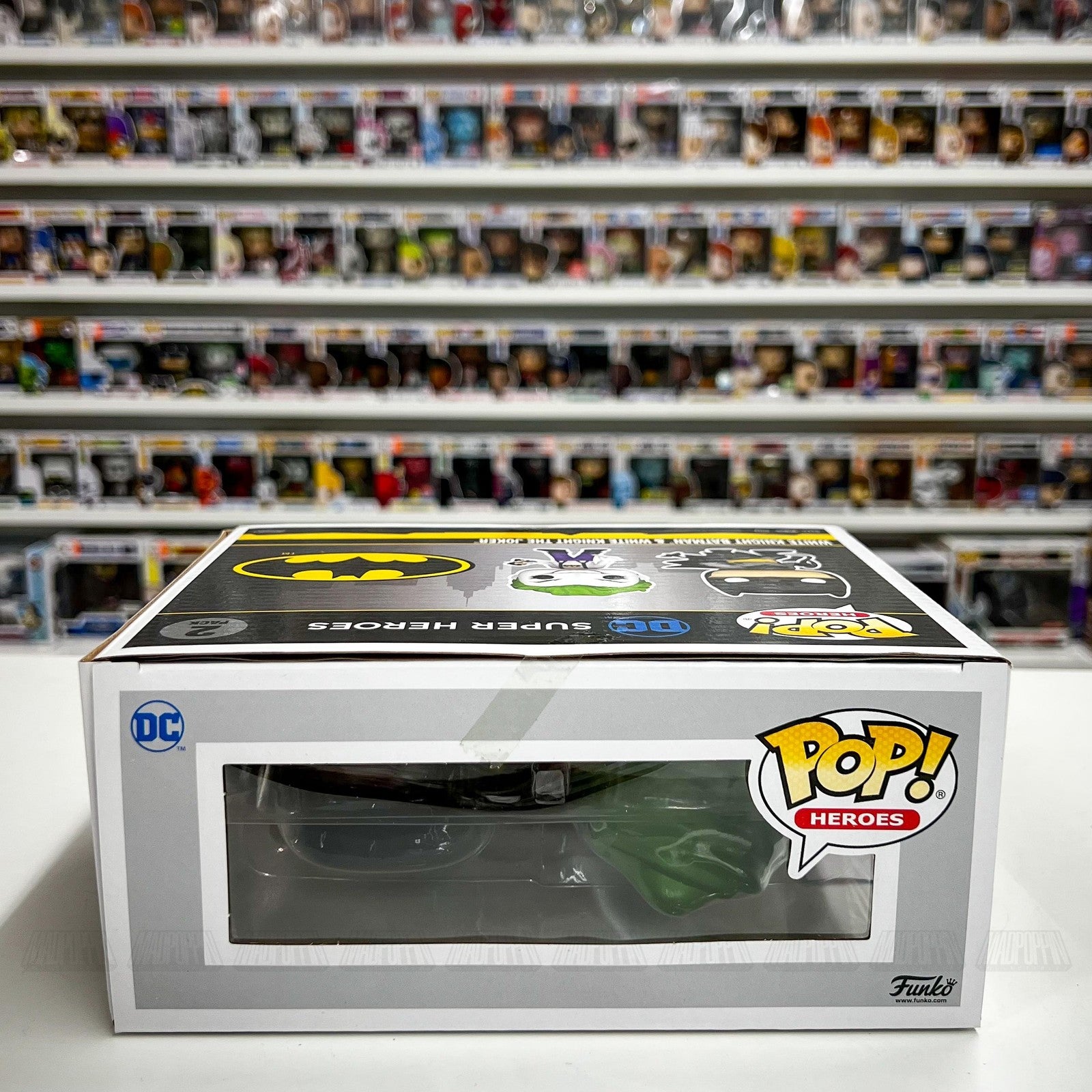 Funko Pop White Knight Batman & Joker 2 Pack PX Previews SDCC 2021 DC Heroes New