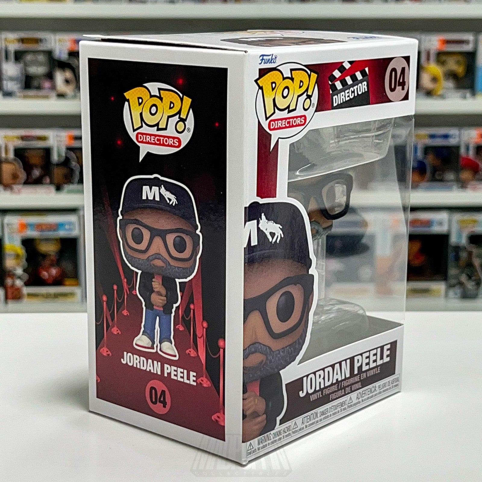 Funko Pop Directors Jordan Peele 04 Vinyl Figure Collectible Movies Horror Toy