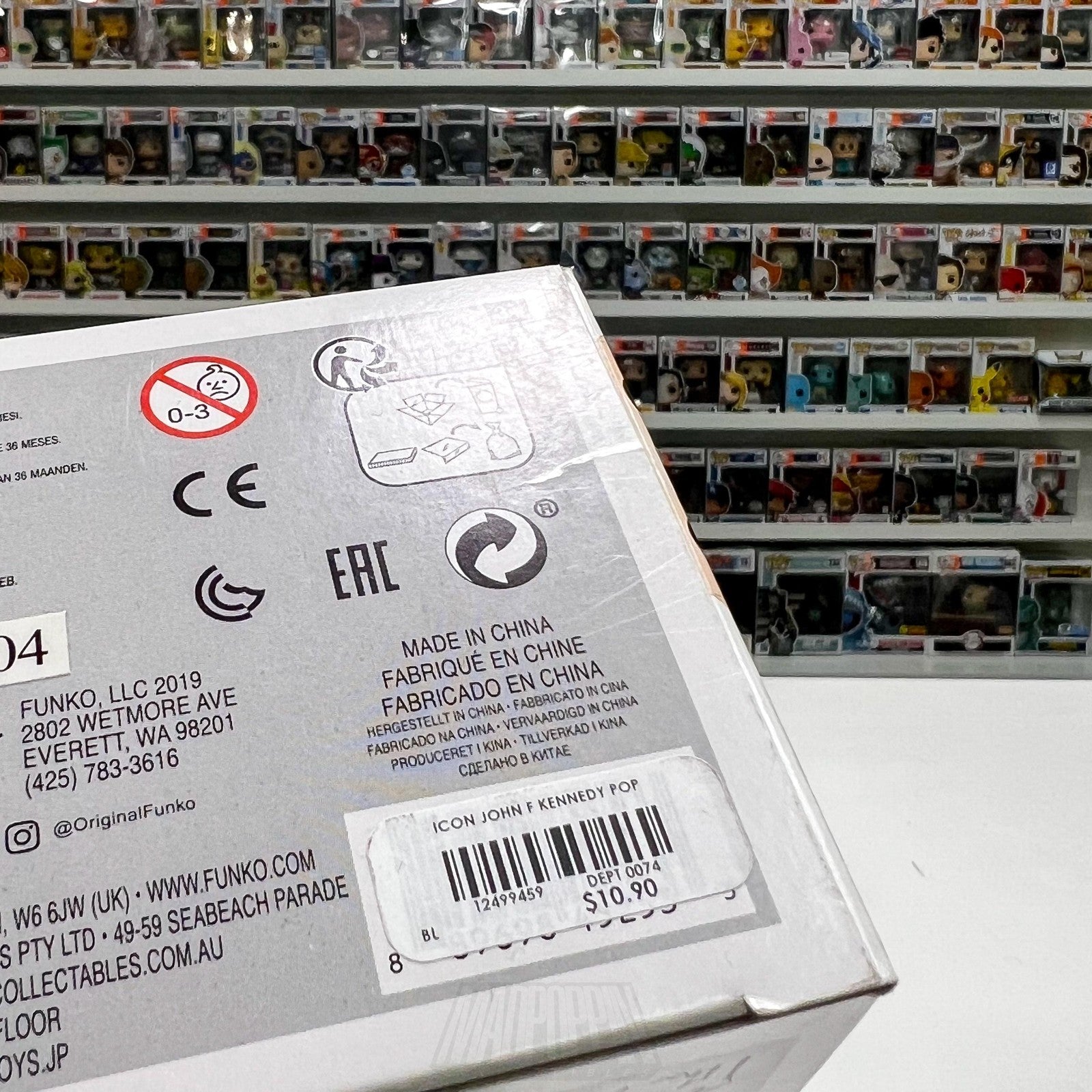 Funko Pop Icons American History John F Kennedy Jackie 46 47 Set Toy Politics