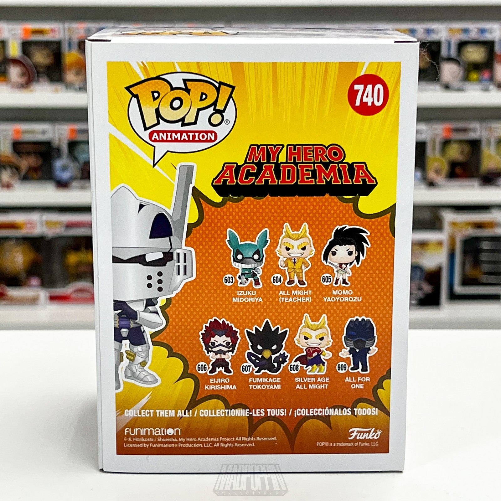 Funko Pop My Hero Academia Tenya Iida 740 GameStop Exclusive Vinyl Figure Anime