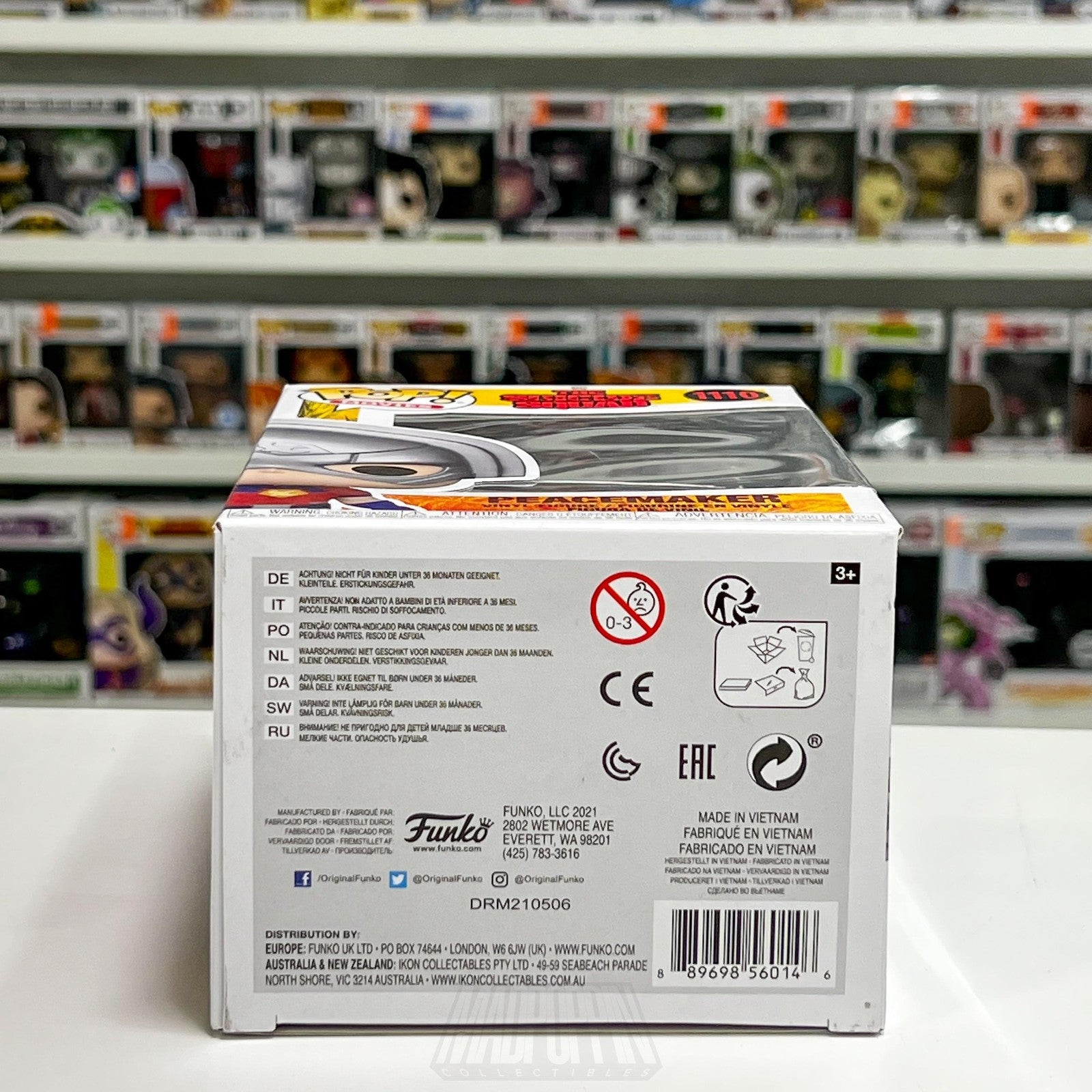 Funko Pop! Movies The Suicide Squad Peacemaker 1110 Vinyl Figure DC 2021 Toy HBO