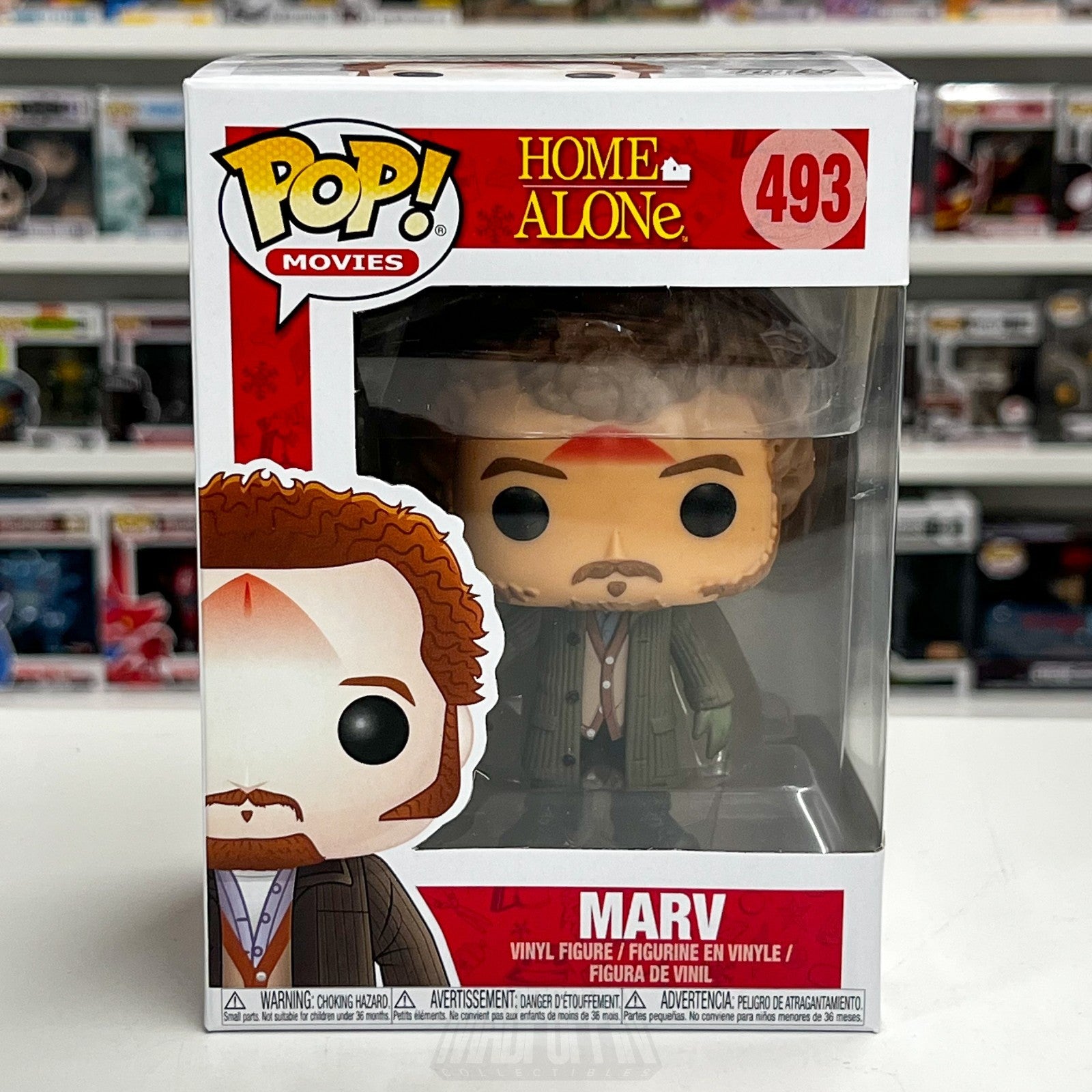 Funko Pop Movies Home Alone Marv Murchins 493 Wet Bandits Christmas Vinyl Figure0