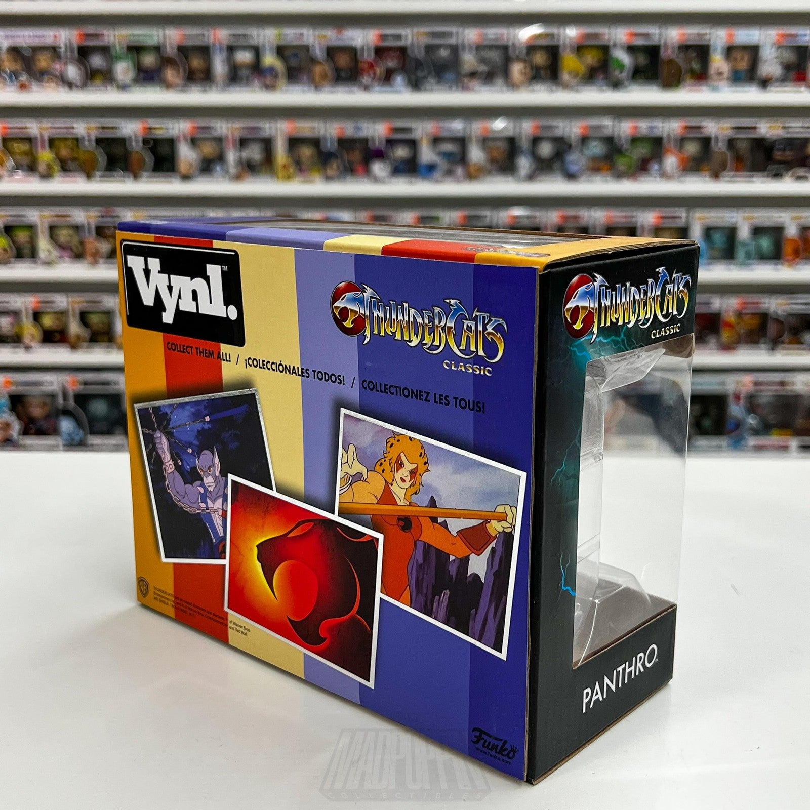 Funko Vynl ThunderCats Classic Panthro + Cheetara 2 Pack Vinyl Figures Boxed Toy
