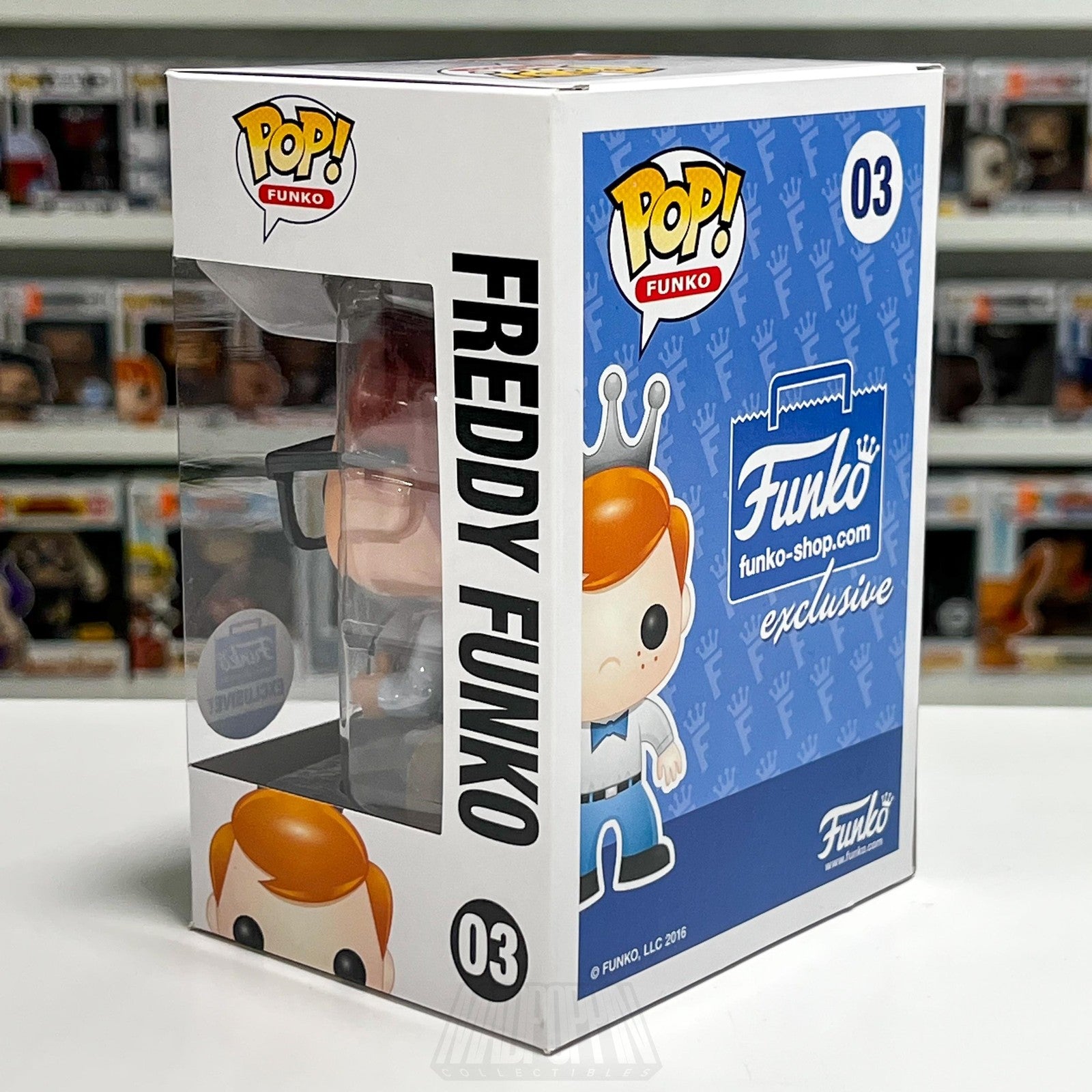 Funko Pop Freddy Hipster Nerd Glasses 03 Funko Shop Exclusive Vinyl Figure Toy