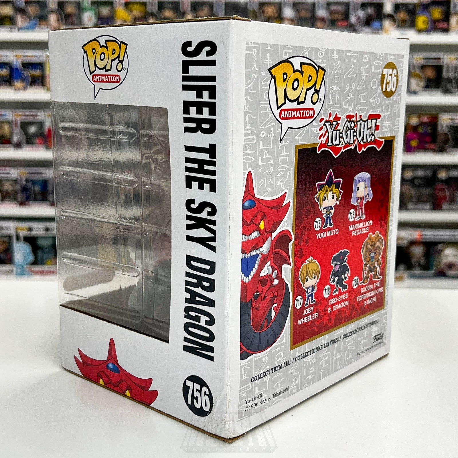 Funko Pop Anime Yu Gi Oh Slifer the Sky Dragon Target 756 6 Inch Vinyl Figure2