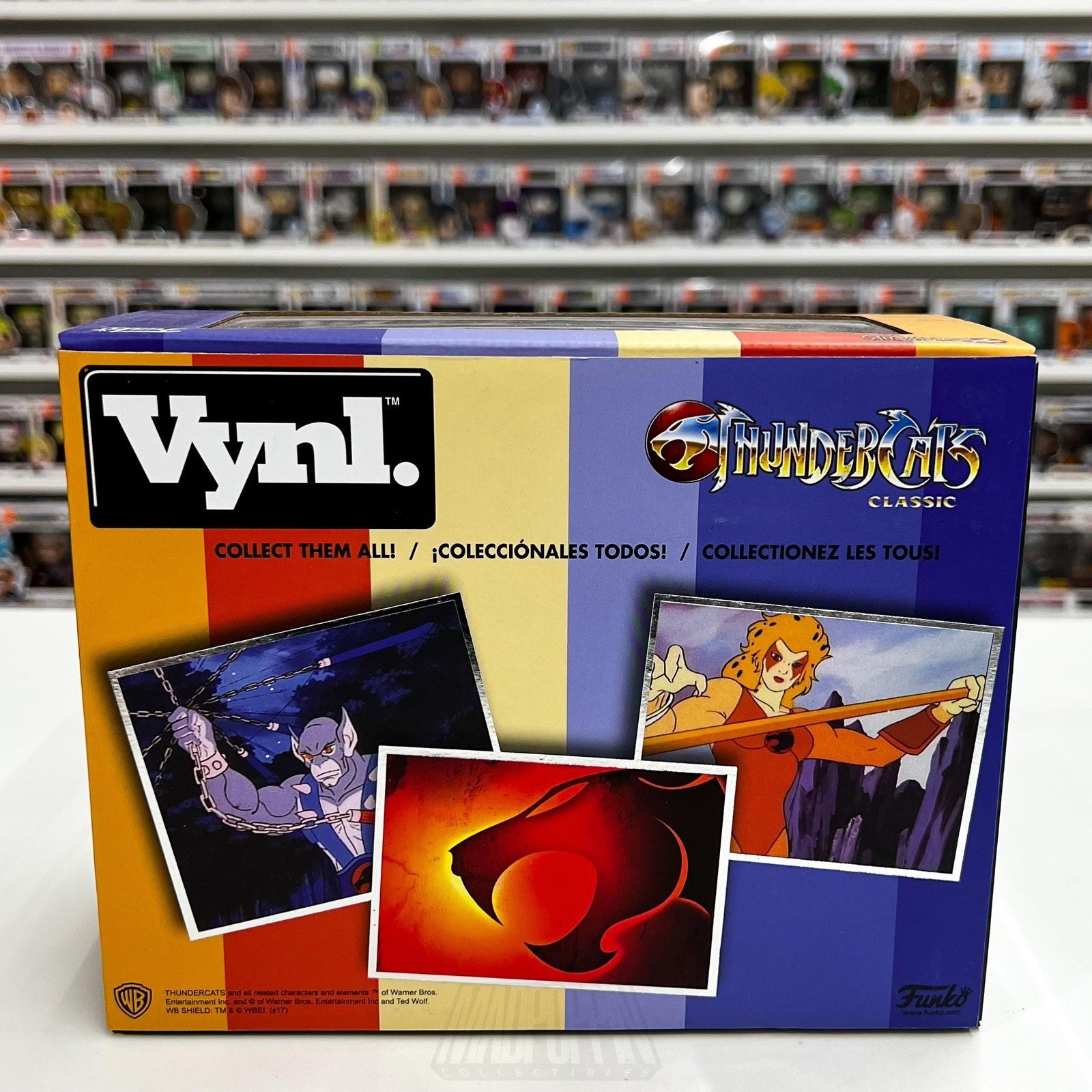 Funko Vynl ThunderCats Classic Panthro + Cheetara 2 Pack Vinyl Figures Boxed Toy