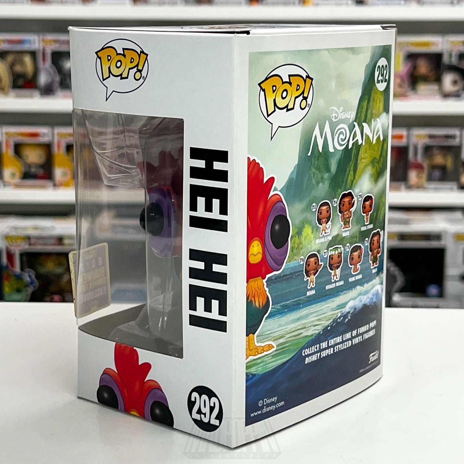Funko Pop Disney Moana Hei Hei SDCC Summer Con 292 Rooster Toy Vinyl Figure2