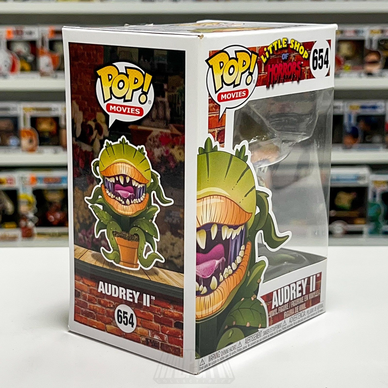 Funko Pop Movies Little Shop of Horrors Audrey II 654 Figure Comedy Frank Oz