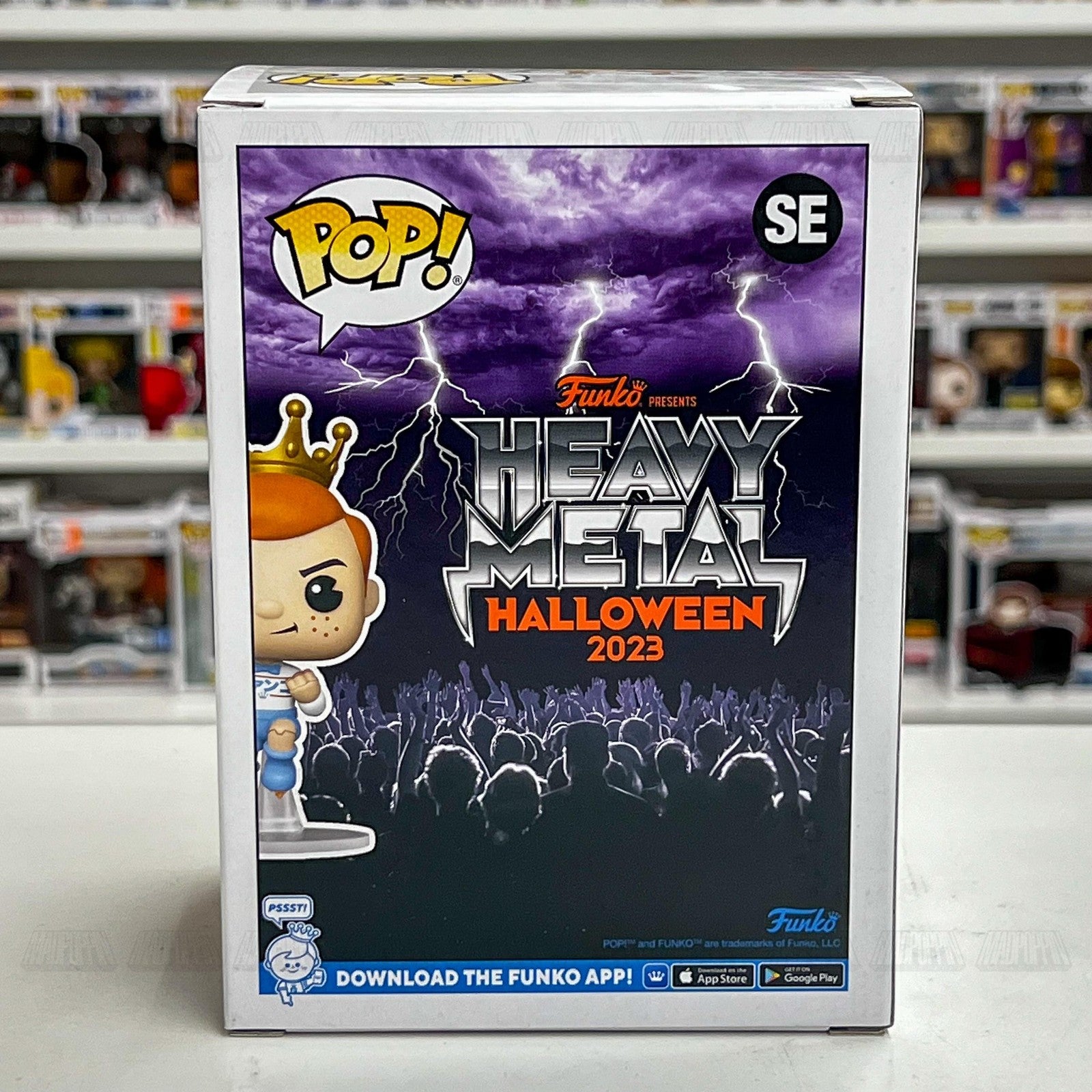 Funko Pop Atomic Freddy Heavy Metal Halloween 2023 SE 3000 PCS Limited Edition