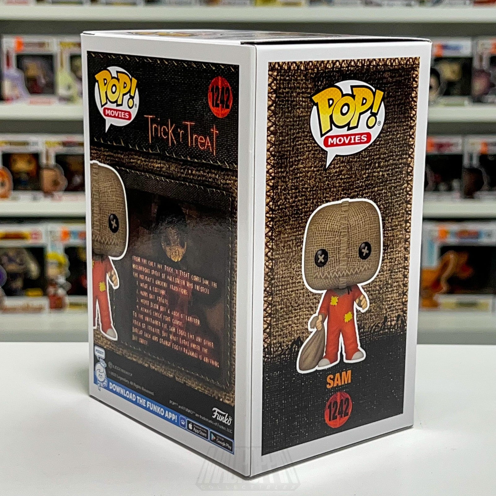 Funko Pop! Movies Trick 'r Treat Sam 1242 Vinyl Figure New Box Horror Samhain