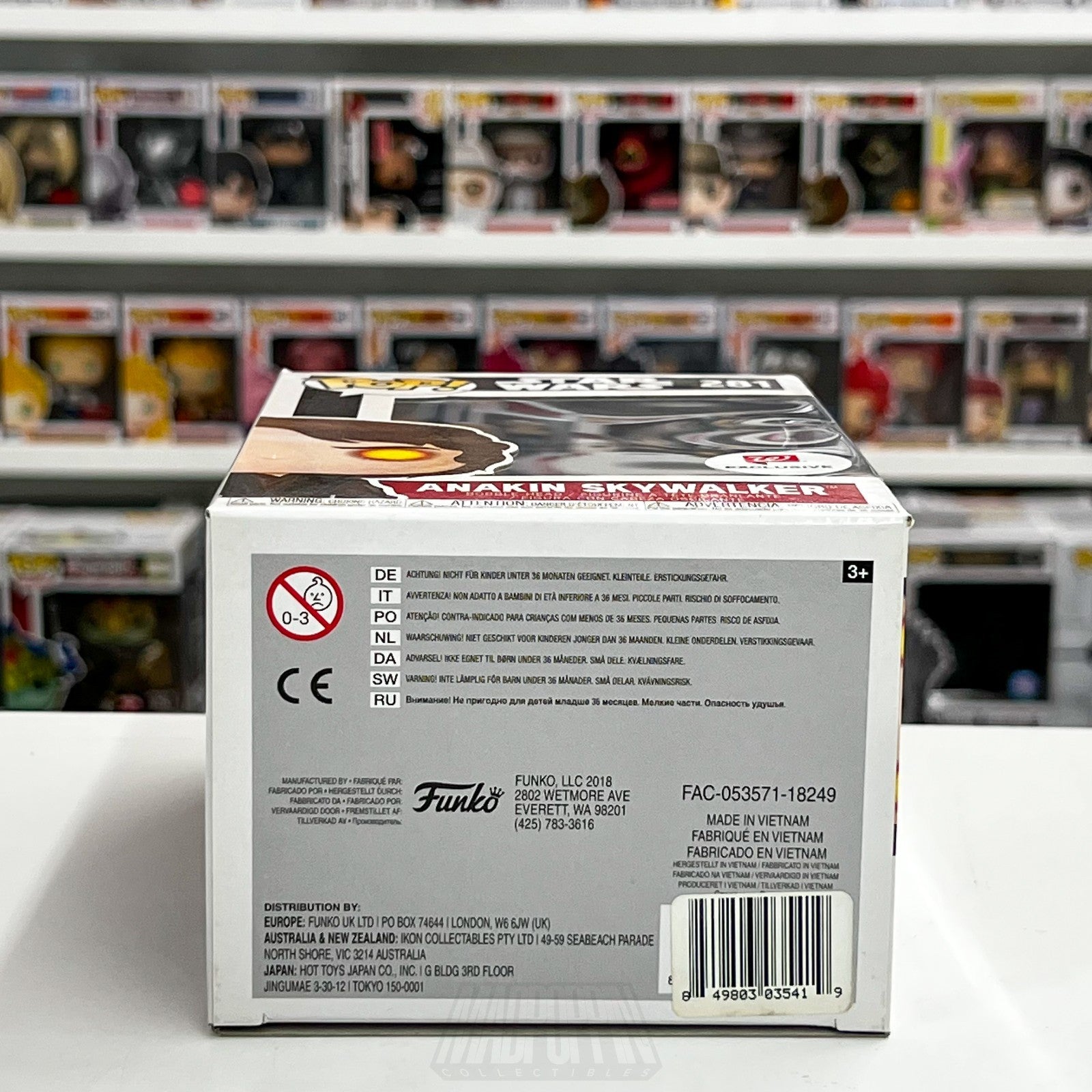 Funko Pop Star Wars Anakin Skywalker Dark Side Walgreens 281 Toy Vinyl Figure7