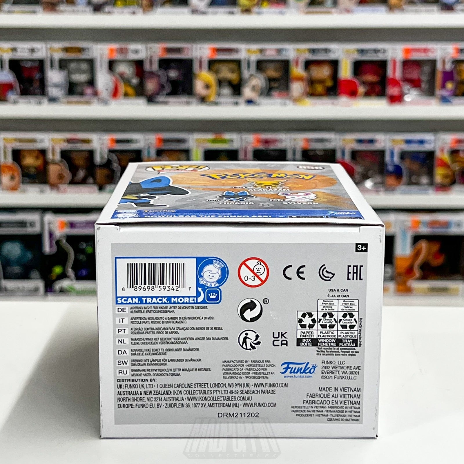 Funko Pop Video Games Pokemon Lucario 856 Japanese TCG Vinyl Figure Nintendo Toy7