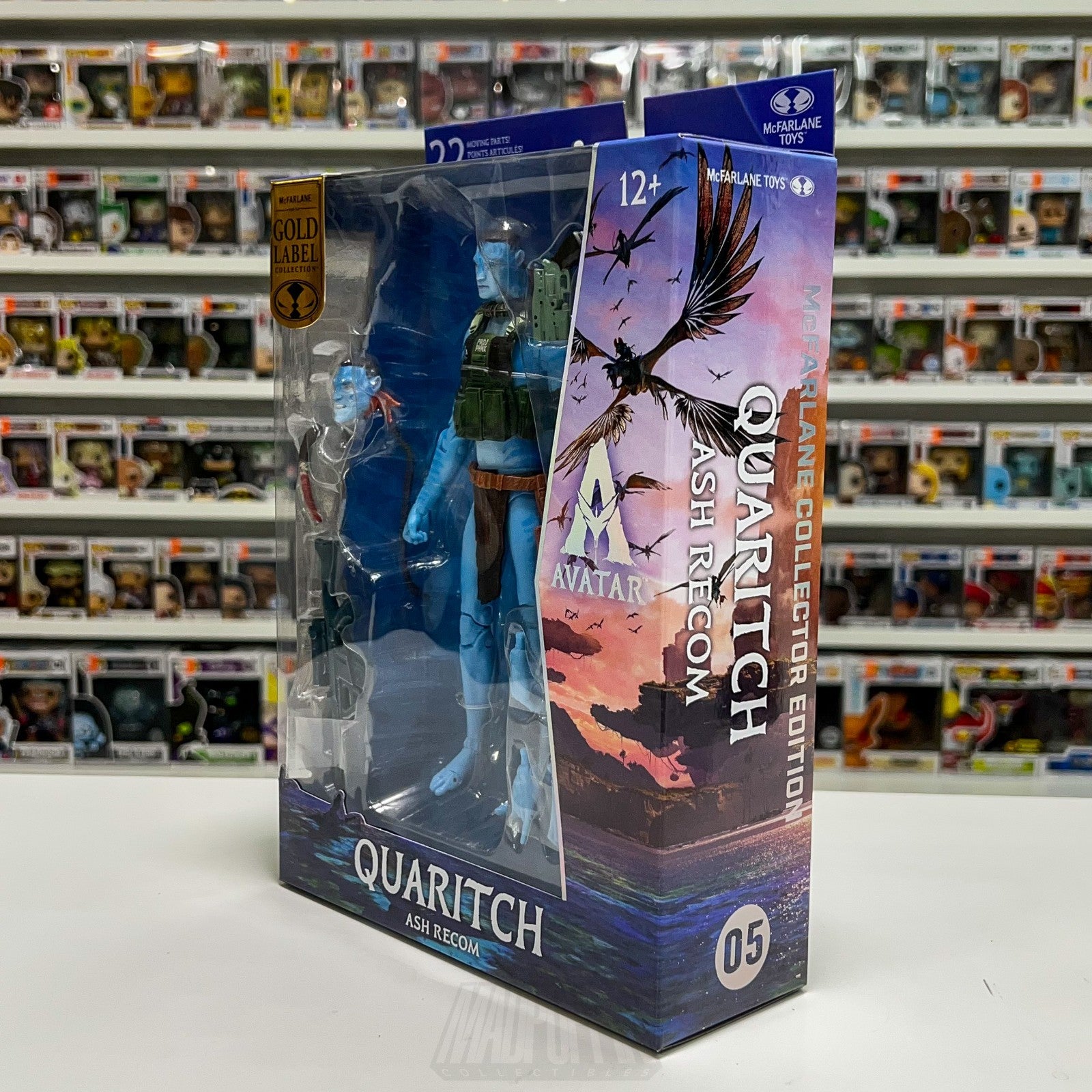 McFarlane Toys Gold Label Avatar Quaritch Ash Recom 7 Inch Figure Collector 2025