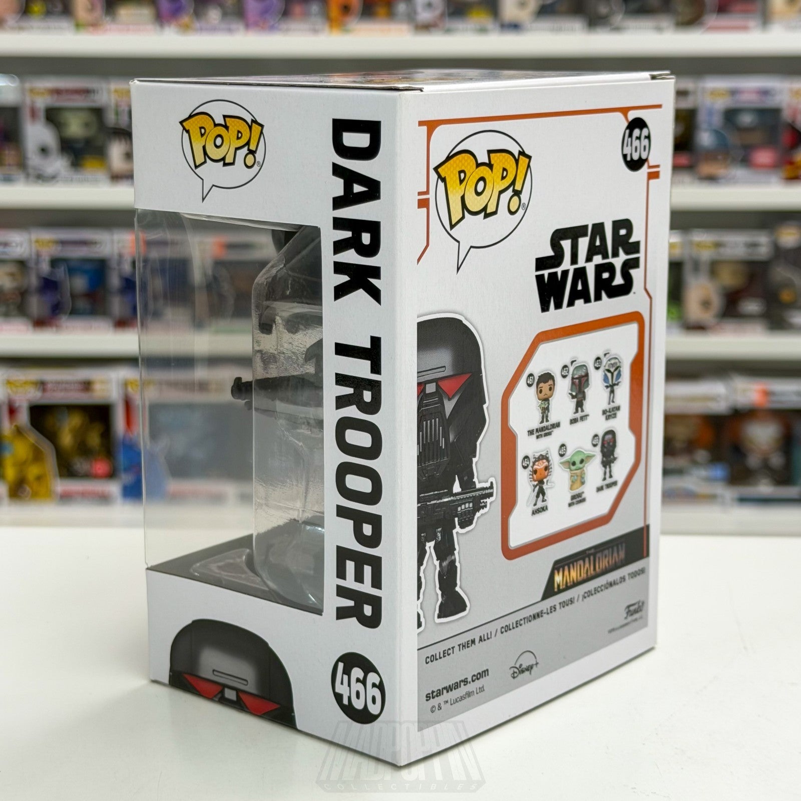 Funko Pop Star Wars Dark Trooper 466 Galactic Empire Soldier Mandalorian Figure2