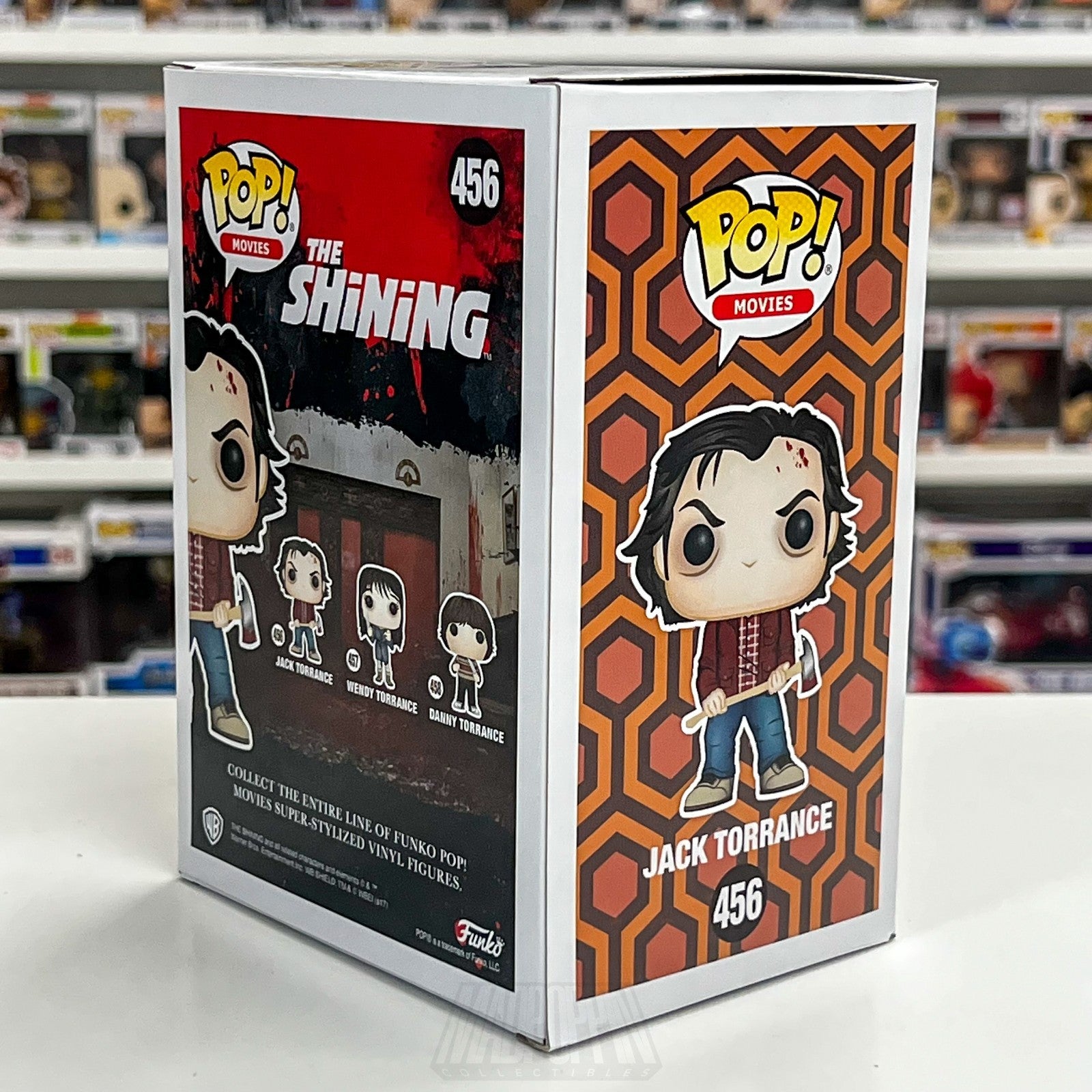 Funko Pop Movies Shining Jack Torrance 456 Horror Kubrick Nicholson Vinyl Figure4