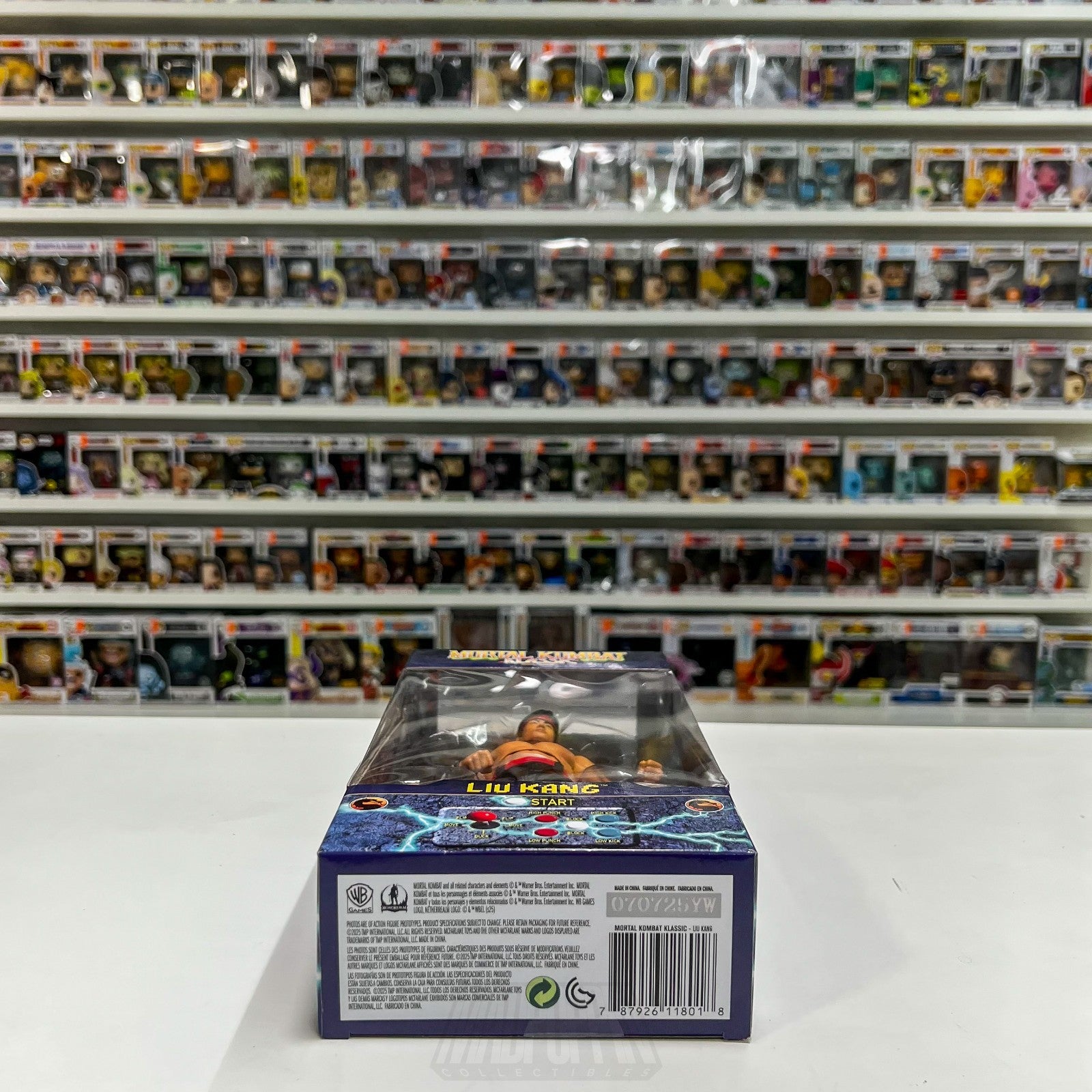 McFarlane Toys Mortal Kombat Klassic Liu Kang 7 Inch Action Figure Video Game