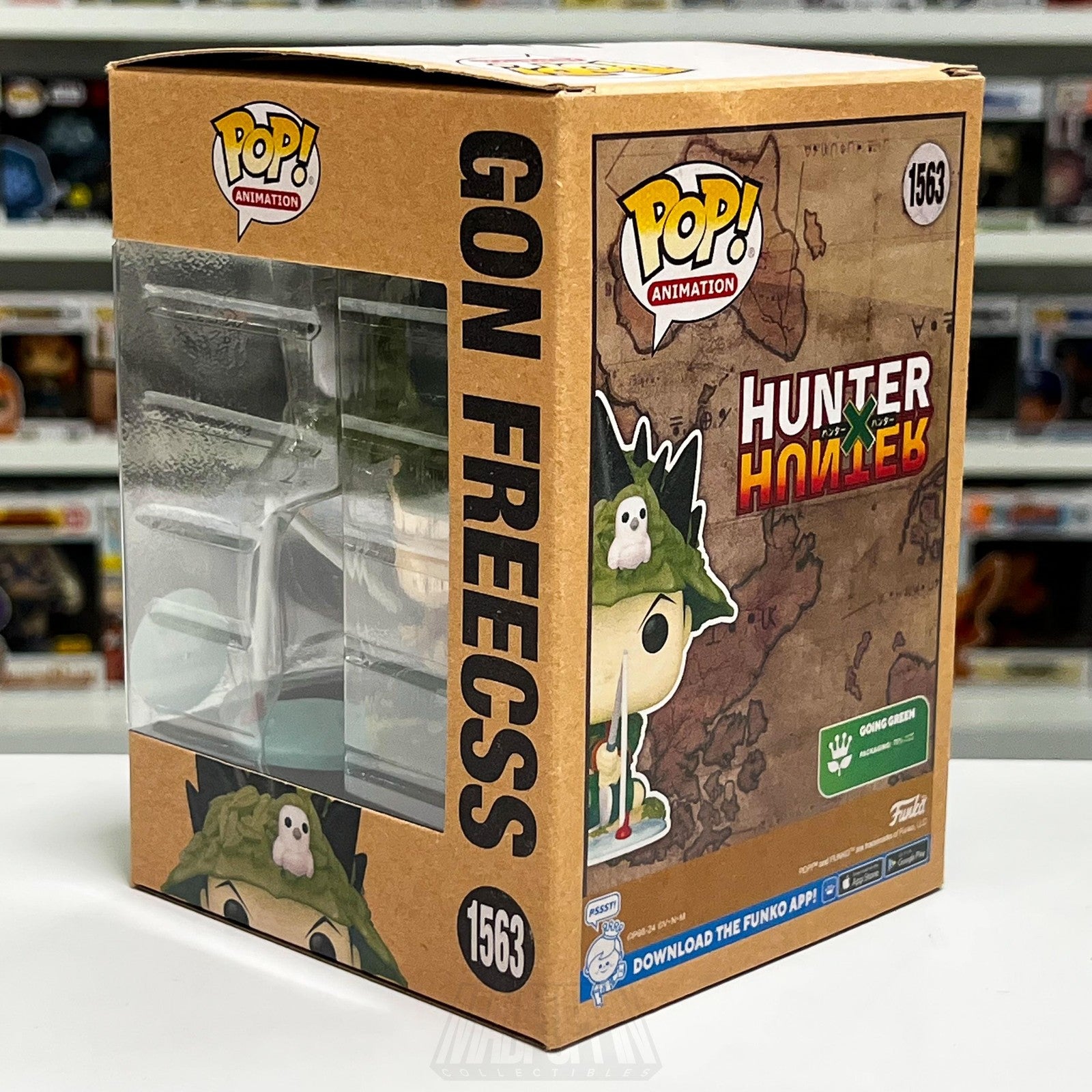 Funko Pop Animation Hunter x Hunter Gon Freecss Fishing 1563 Figure Anime New