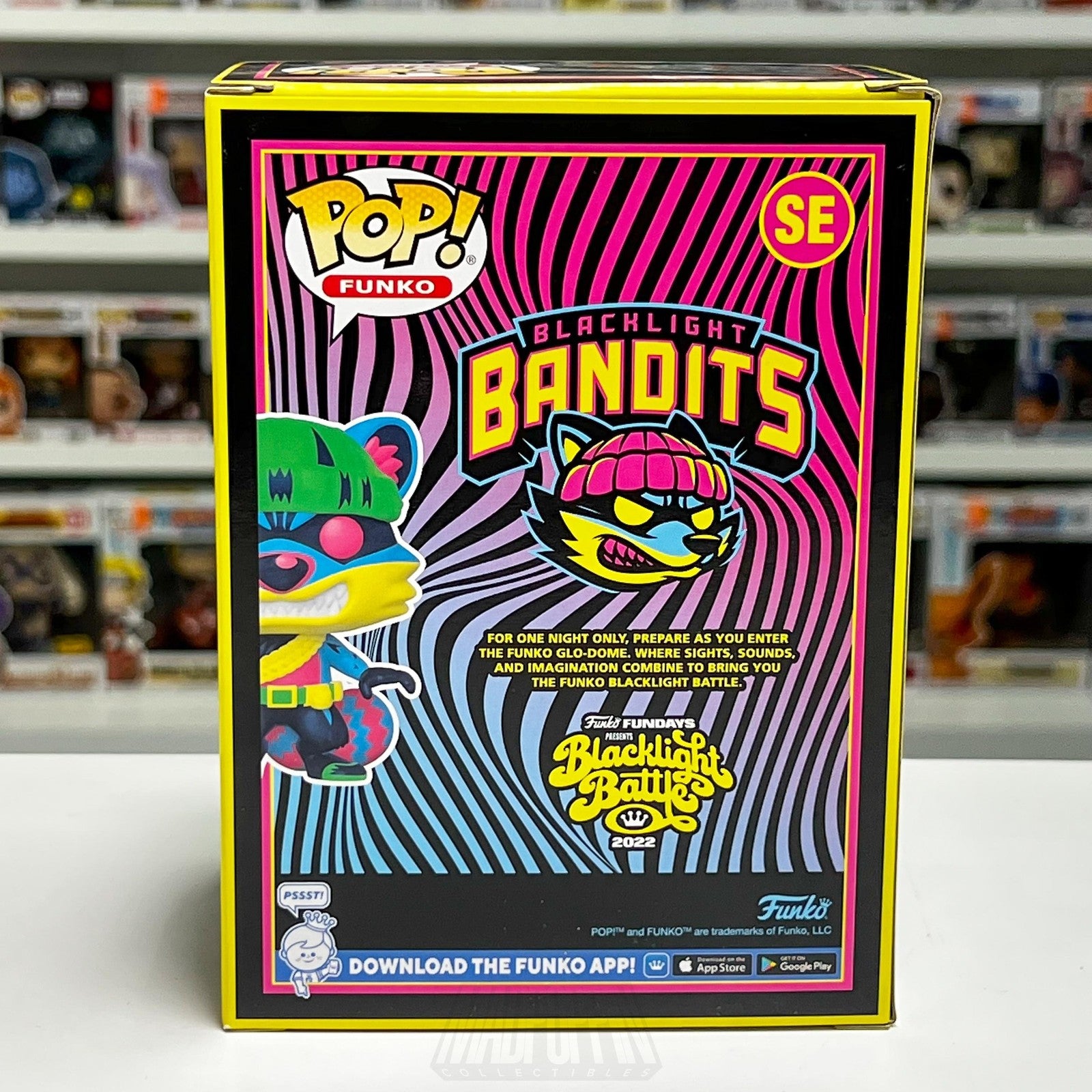 Funko Pop Blacklight Bandits SE Vinyl Figure Glow in the Dark 500 PCS Limited