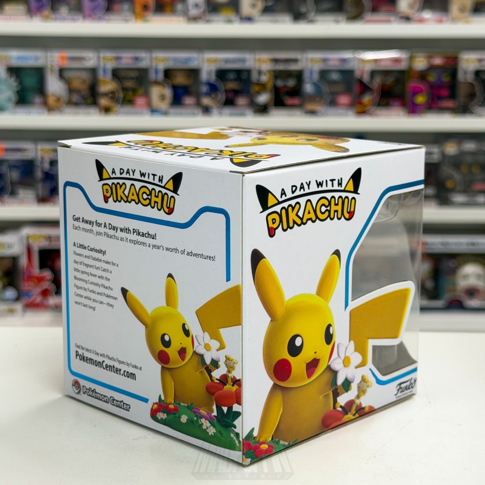 Funko A Day With Pikachu Blooming Curiosity Pokémon Center TCG Game Vinyl Figure4