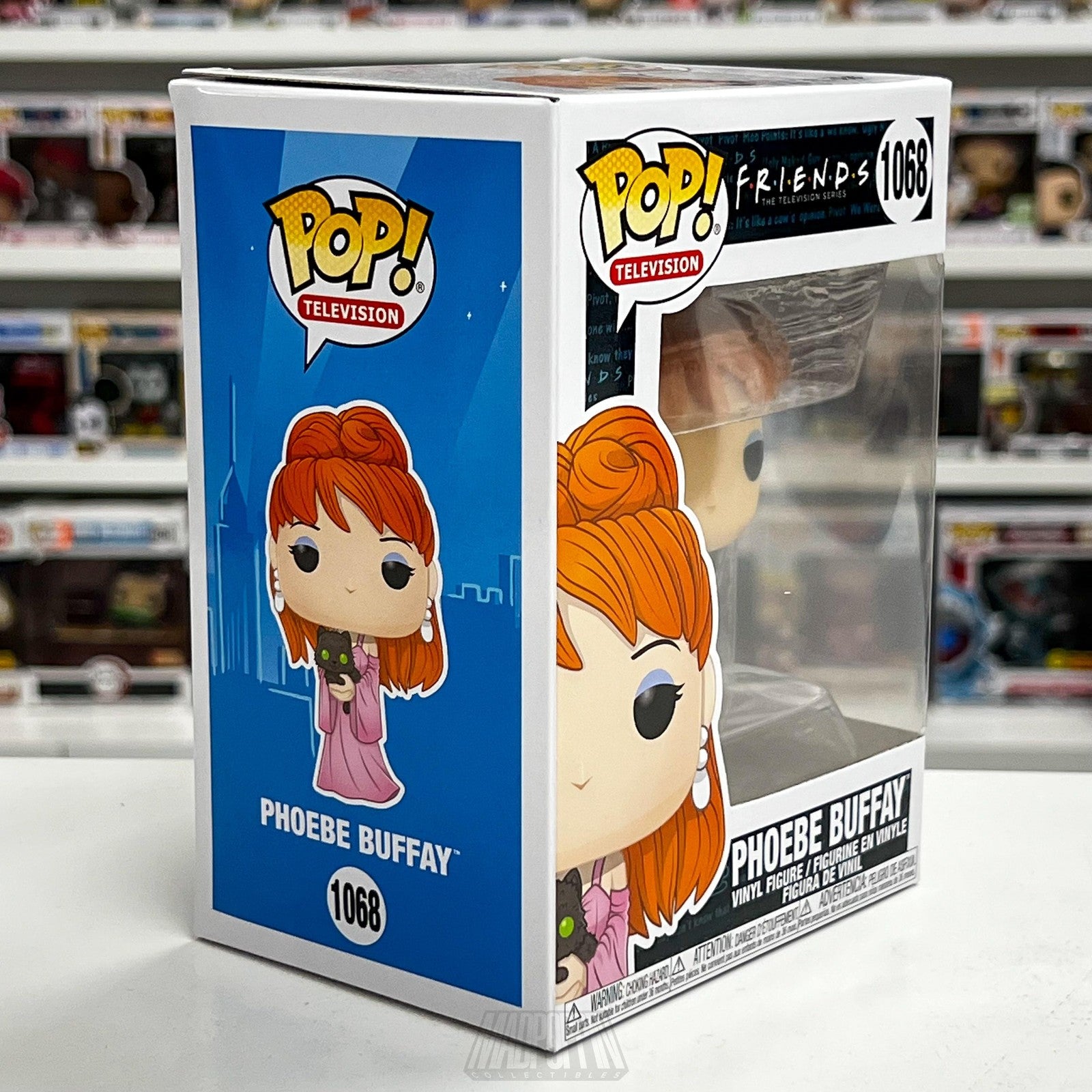 Funko Pop Phoebe Buffay Friends 1068 Vinyl Figure TV Show Collectible New Boxed