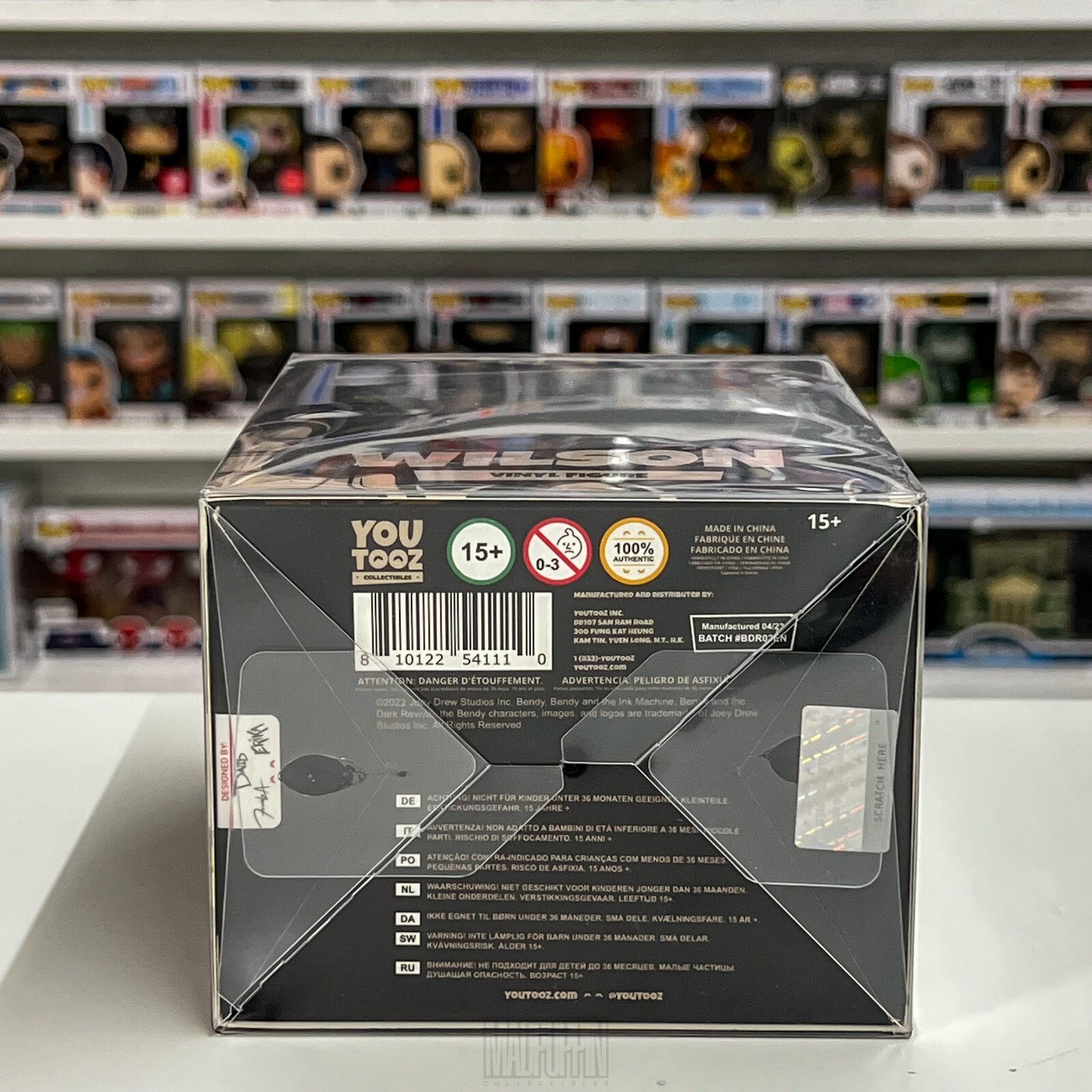 Youtooz Bendy and the Dark Revival Wilson Video Game Ink Machine Horror