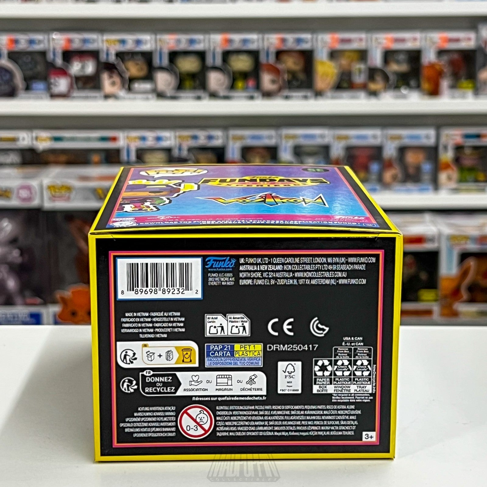 Funko Pop Fundays Freddy as Voltron Blacklight Show Edition 1500 PCS SE 2025