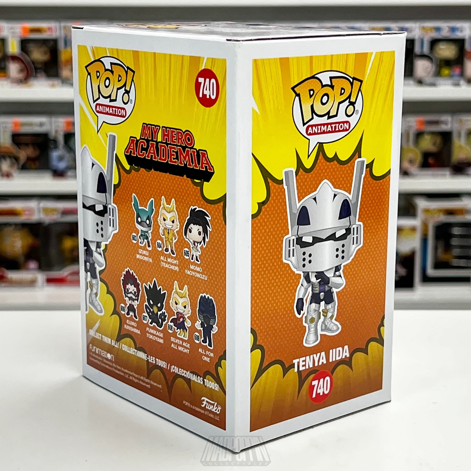 Funko Pop My Hero Academia Tenya Iida 740 GameStop Exclusive Vinyl Figure Anime