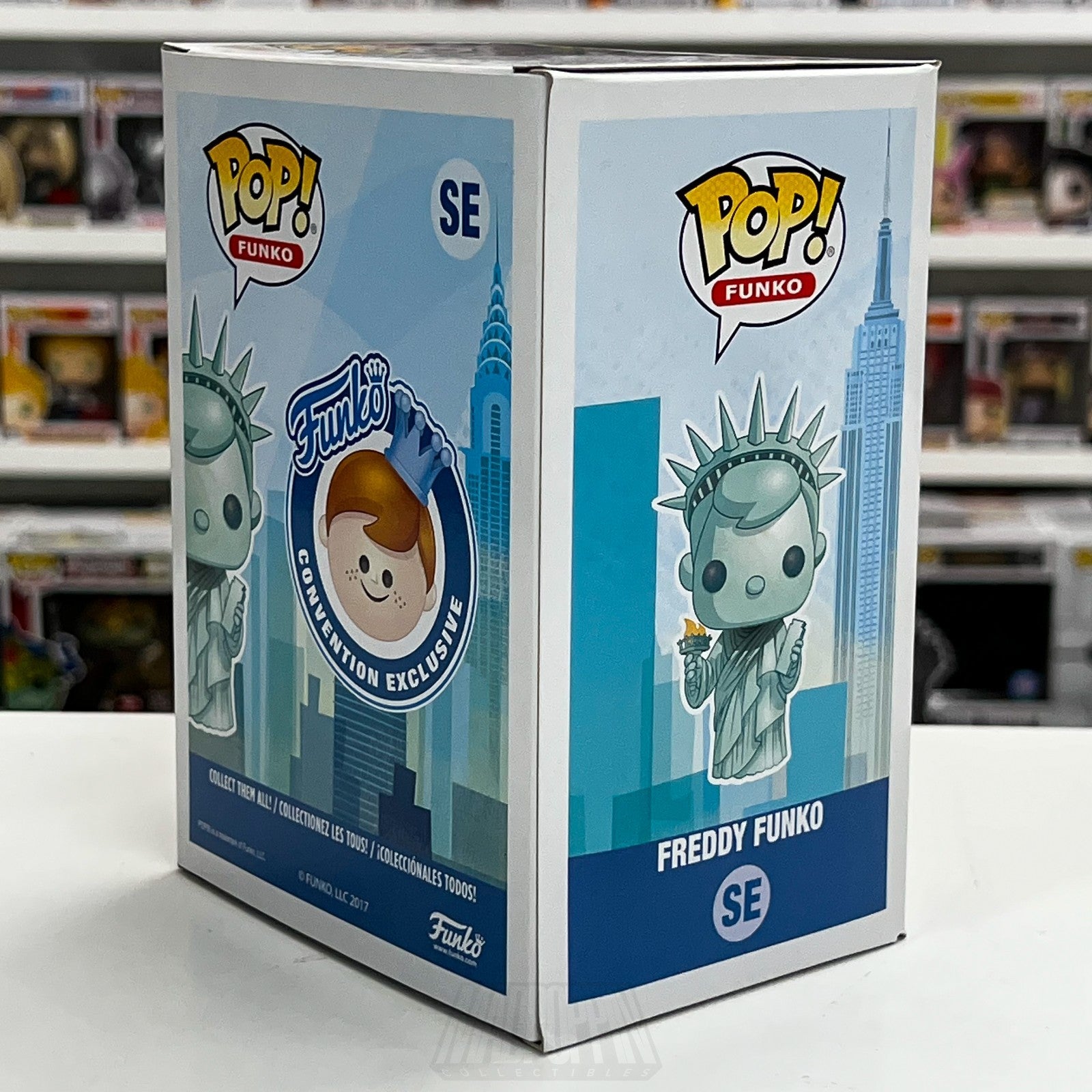 Funko Pop Freddy Statue Of Liberty New York Comic Con SE 6000 PCS Vinyl Figure4