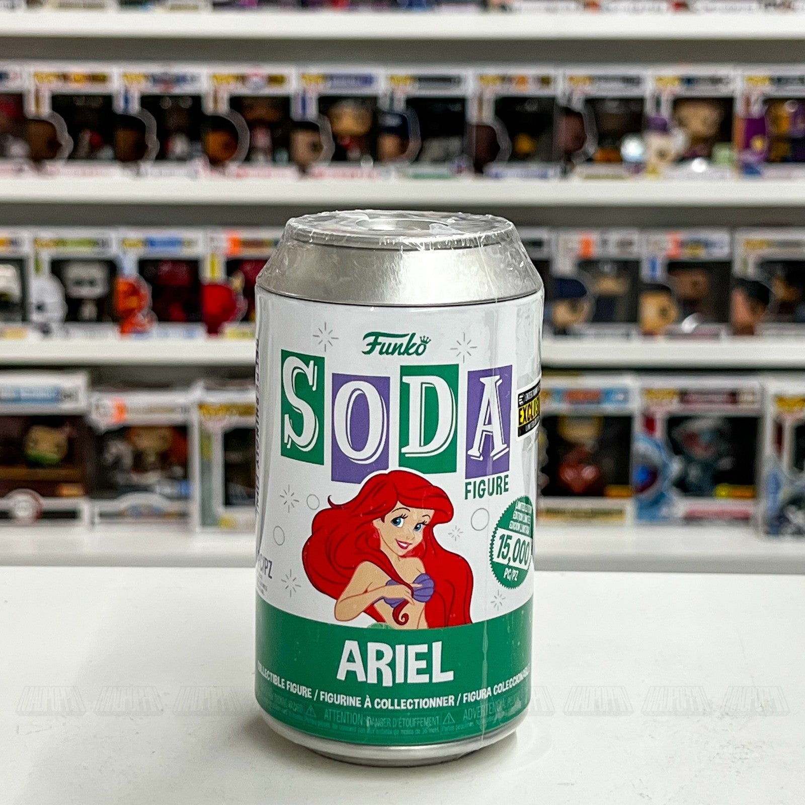 Funko Soda Disney Ariel Entertainment Earth Exclusive Limited Edition 15000 pcs