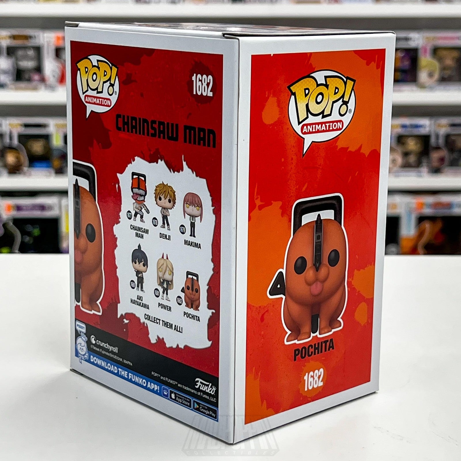 Funko Pop! Animation Chainsaw Man Pochita 1682 Vinyl Figure Anime Collectible4